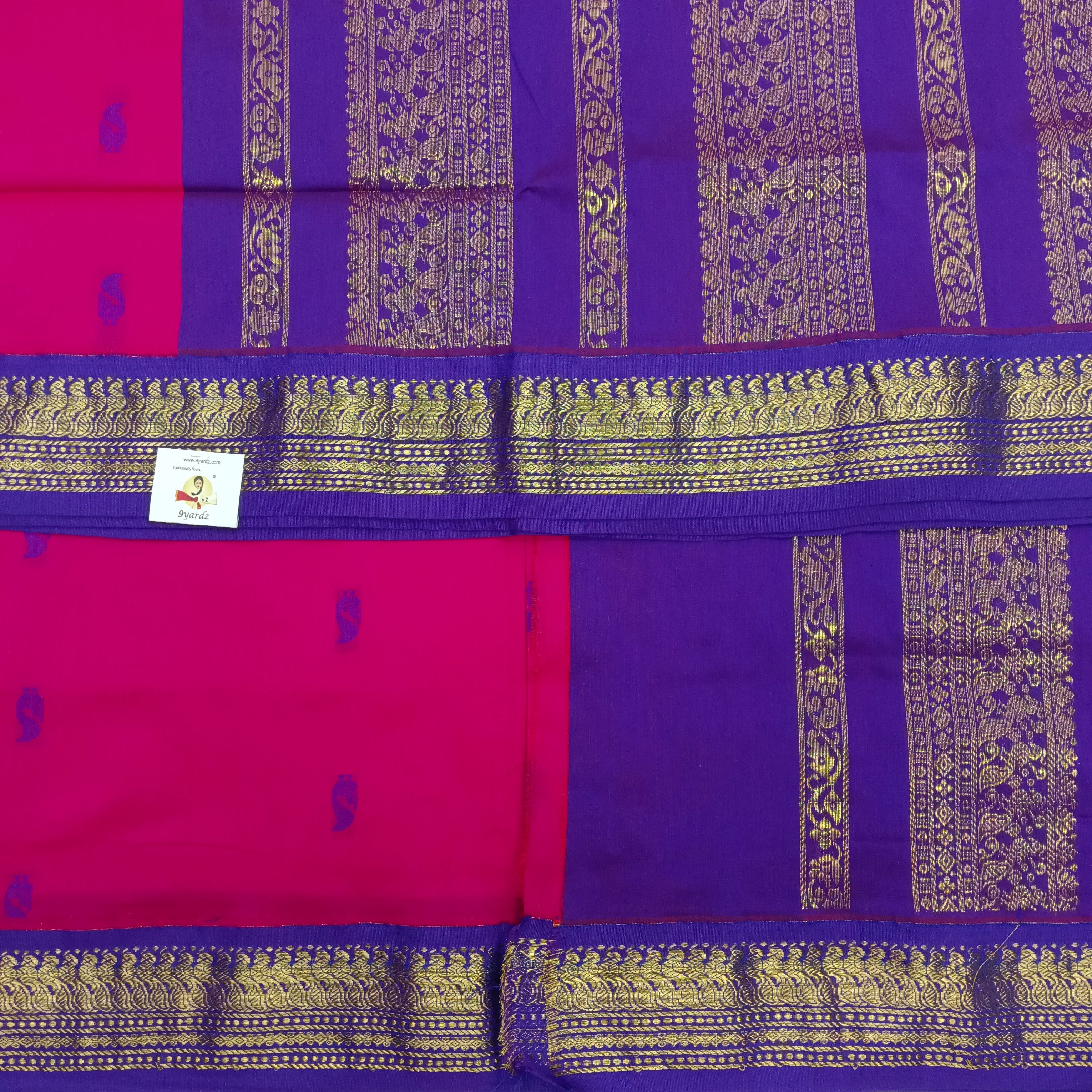 Kalyani Cotton Butta  9.5yards