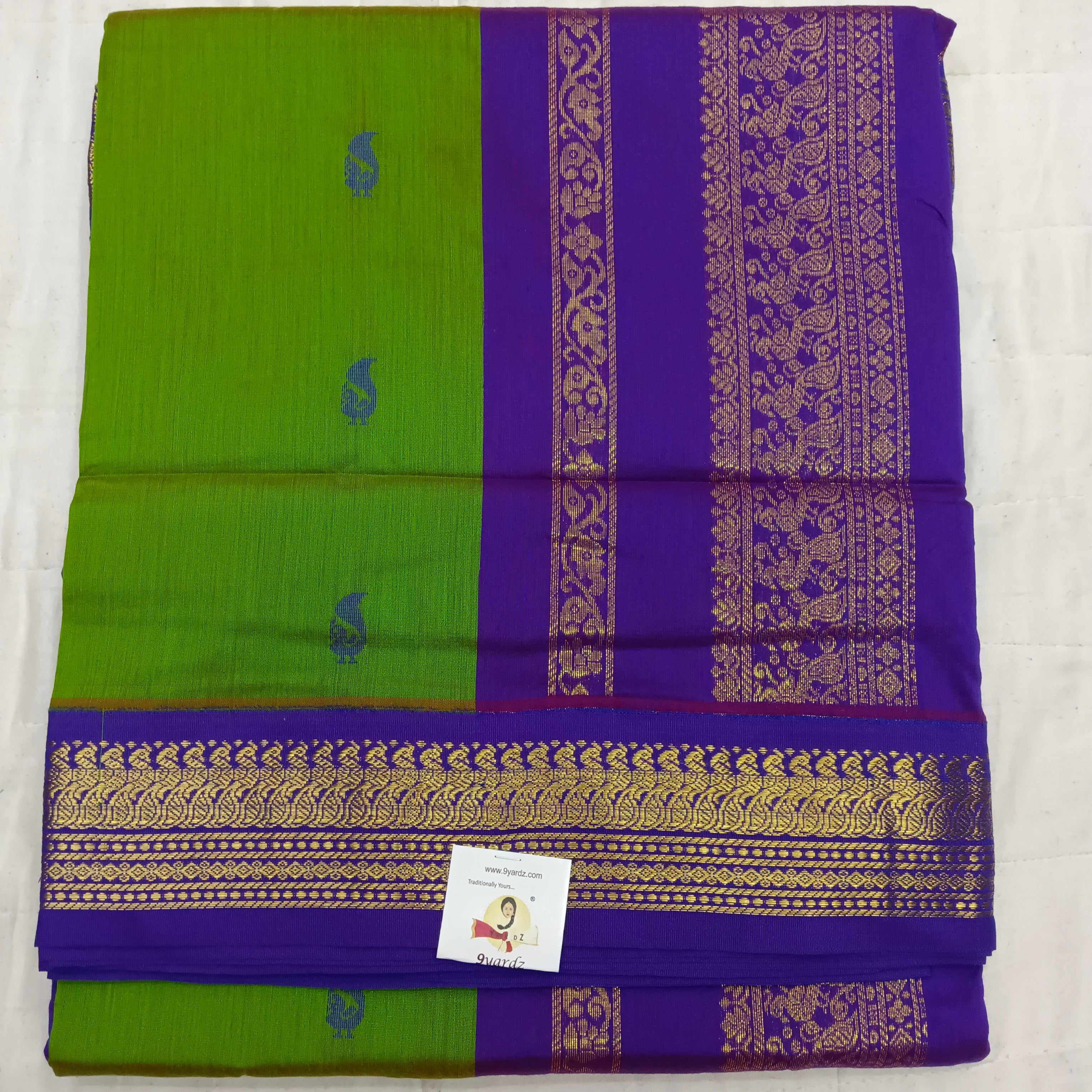 Kalyani Cotton Butta  9.5yards