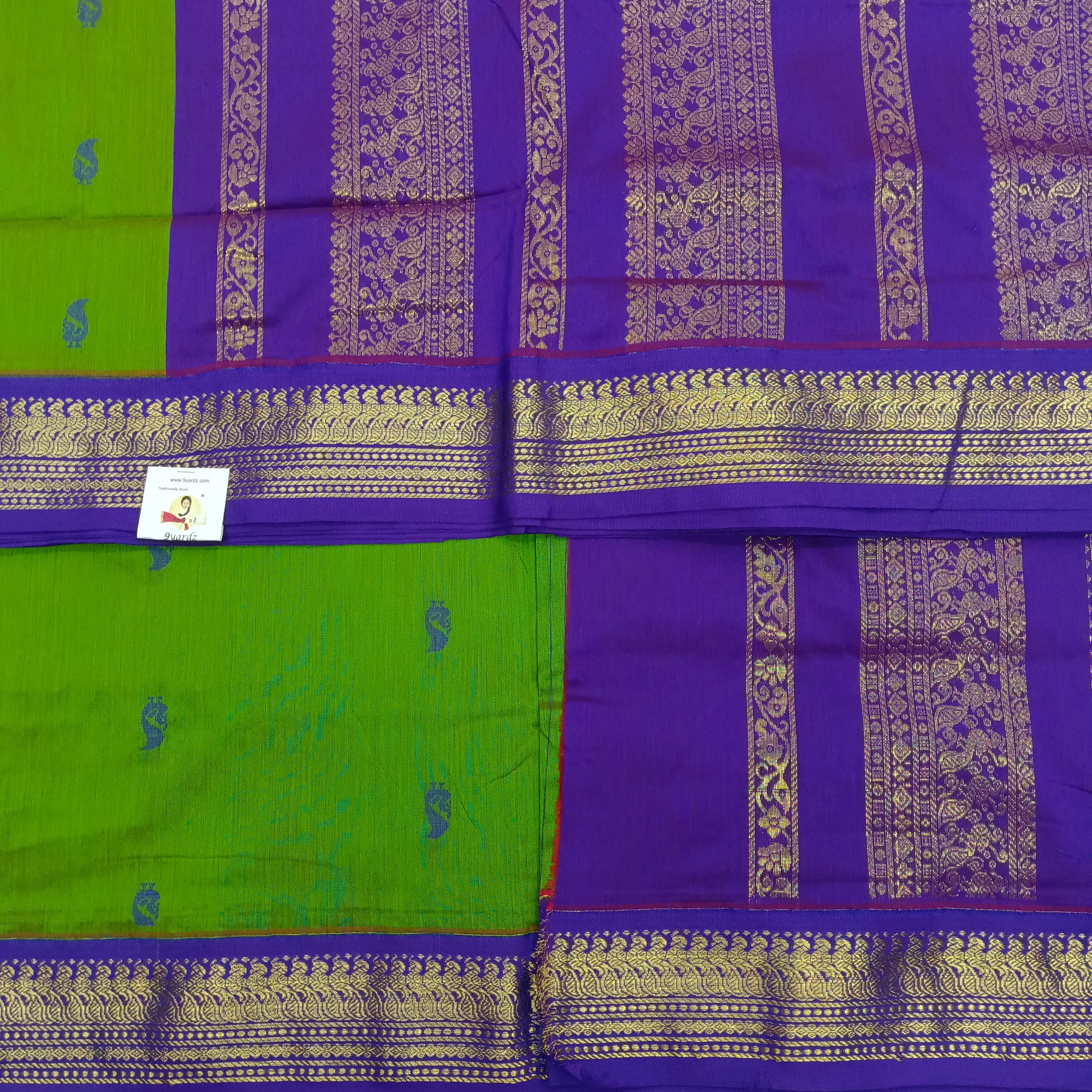 Kalyani Cotton Butta  9.5yards