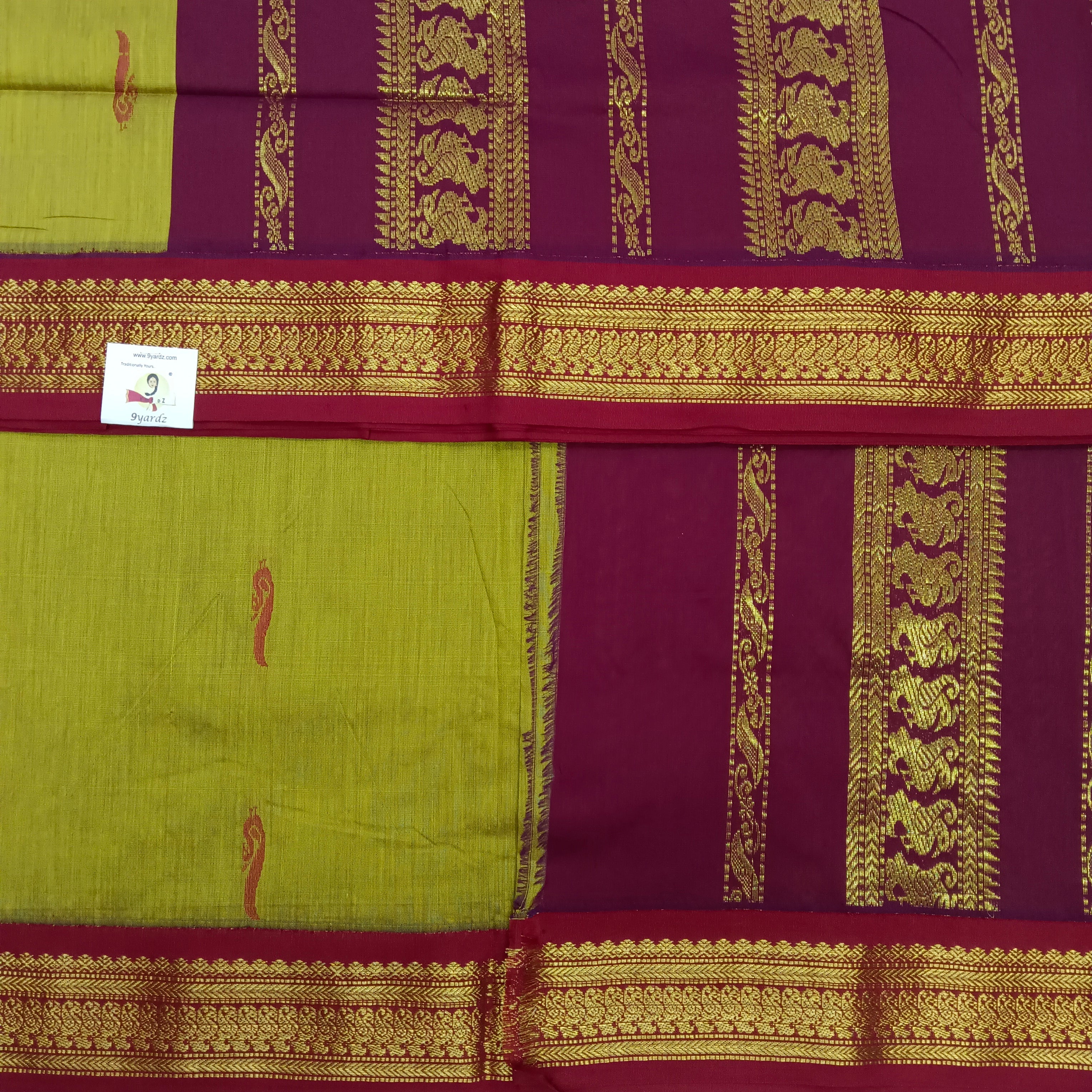 Kalyani Cotton Butta  9.5yards
