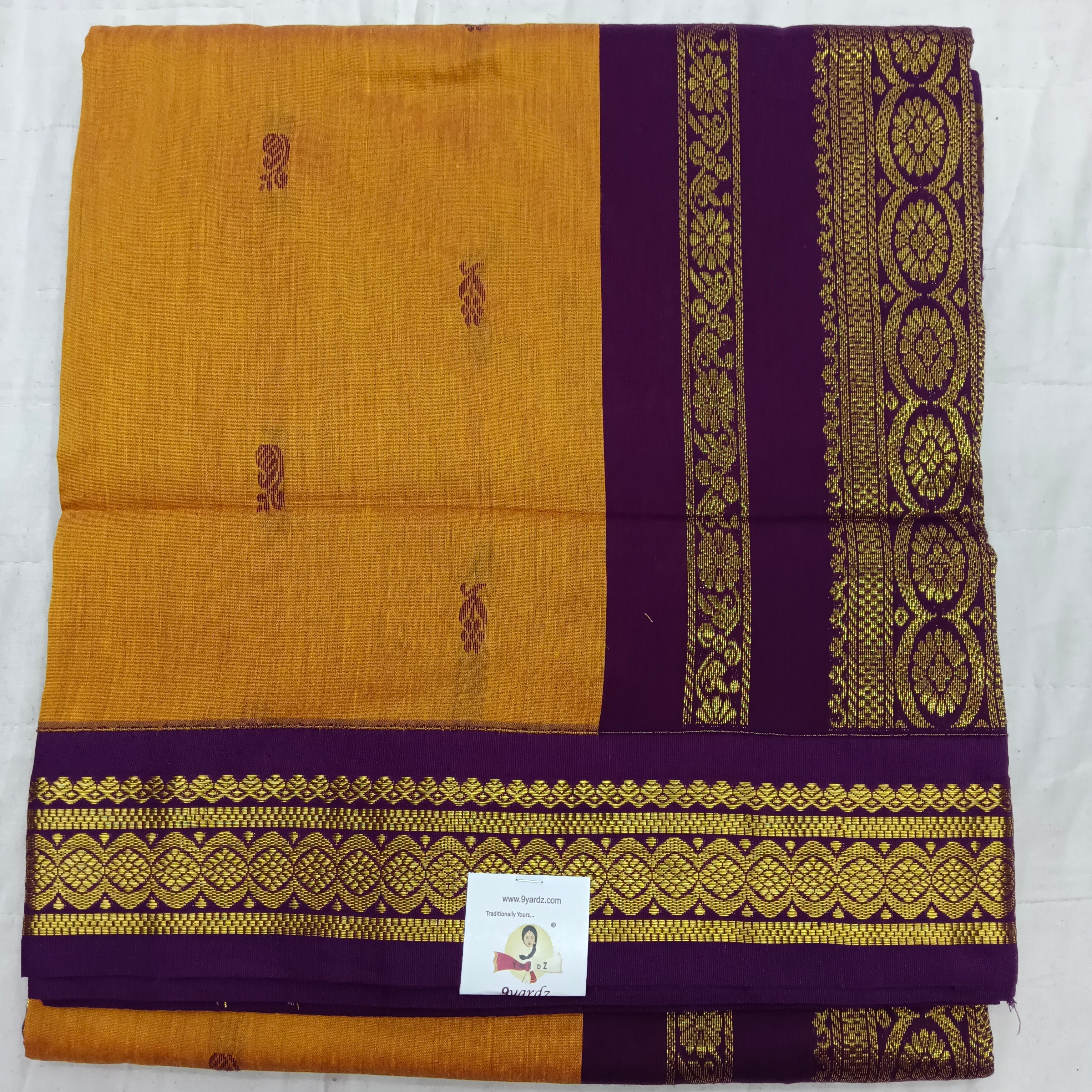 Kalyani Cotton Butta  9.5yards