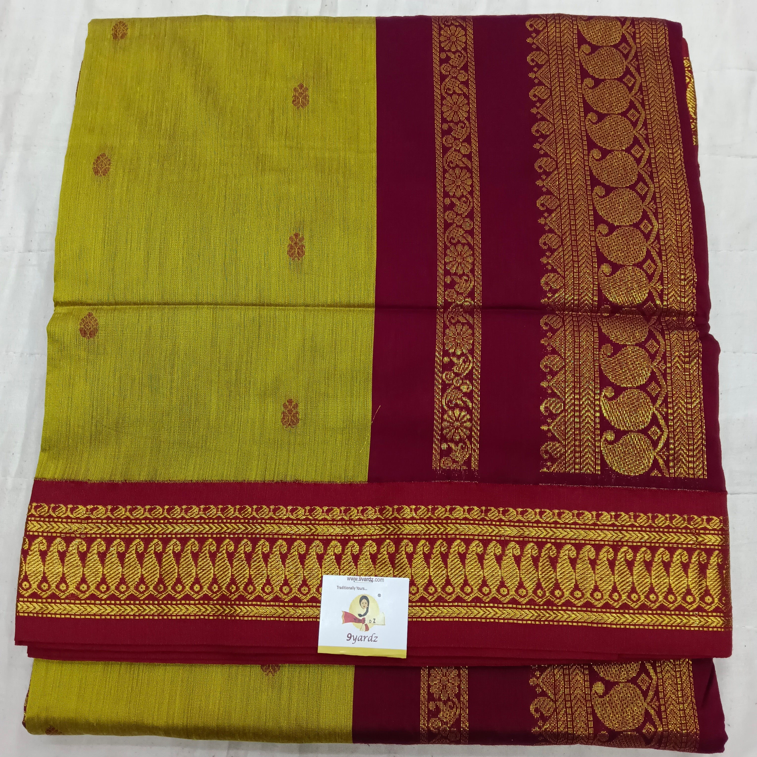 Kalyani Cotton Butta  9.5yards