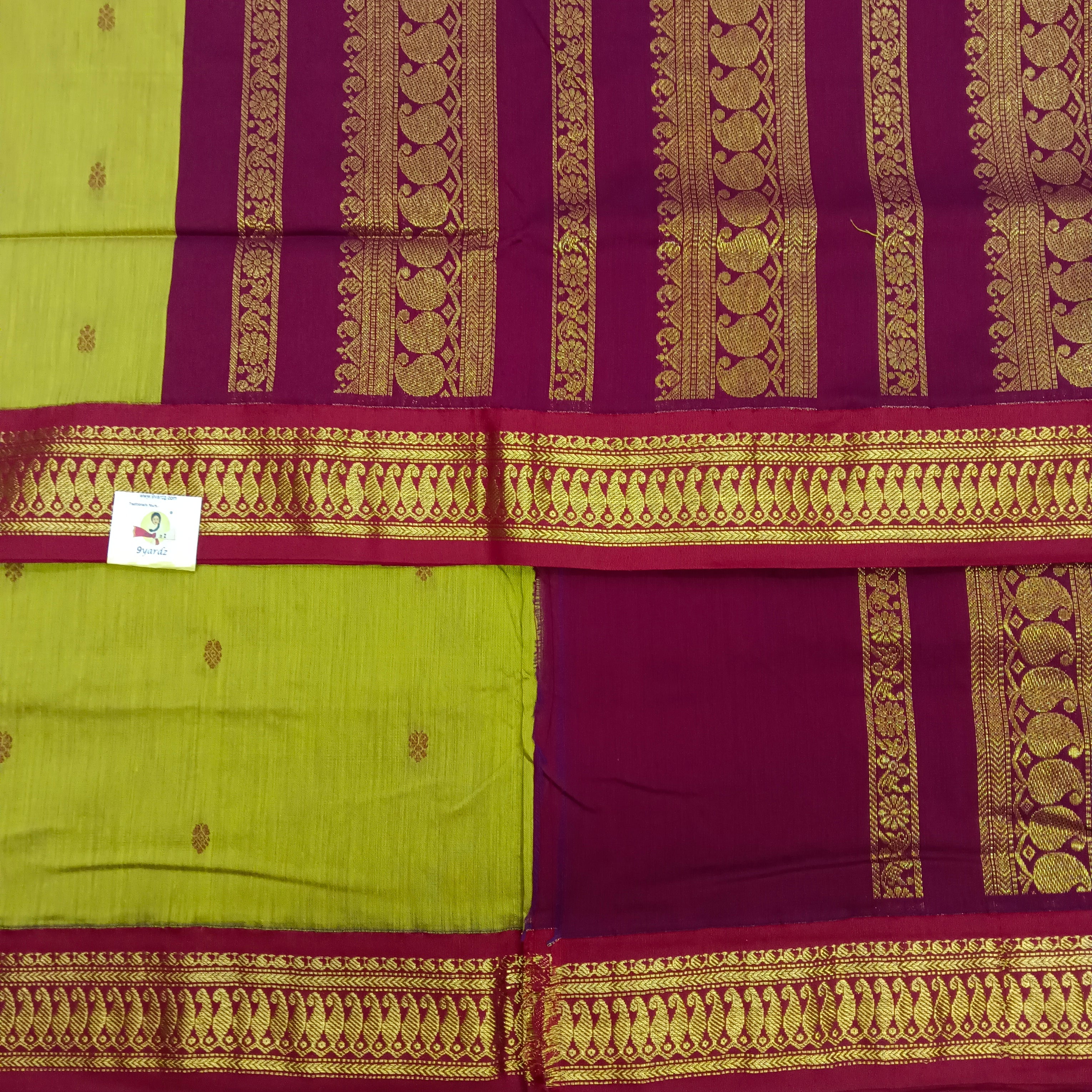 Kalyani Cotton Butta  9.5yards