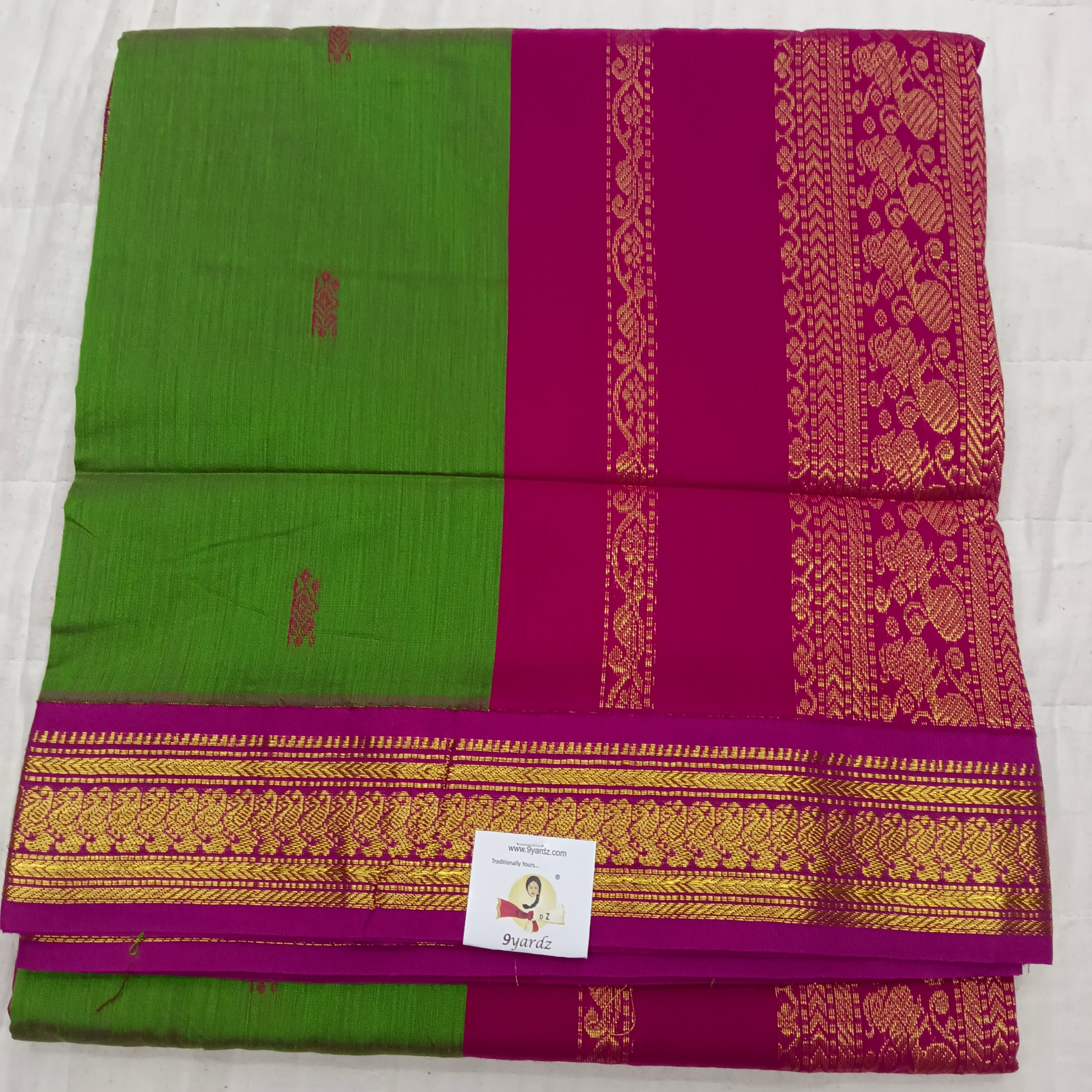Kalyani Cotton Butta  9.5yards