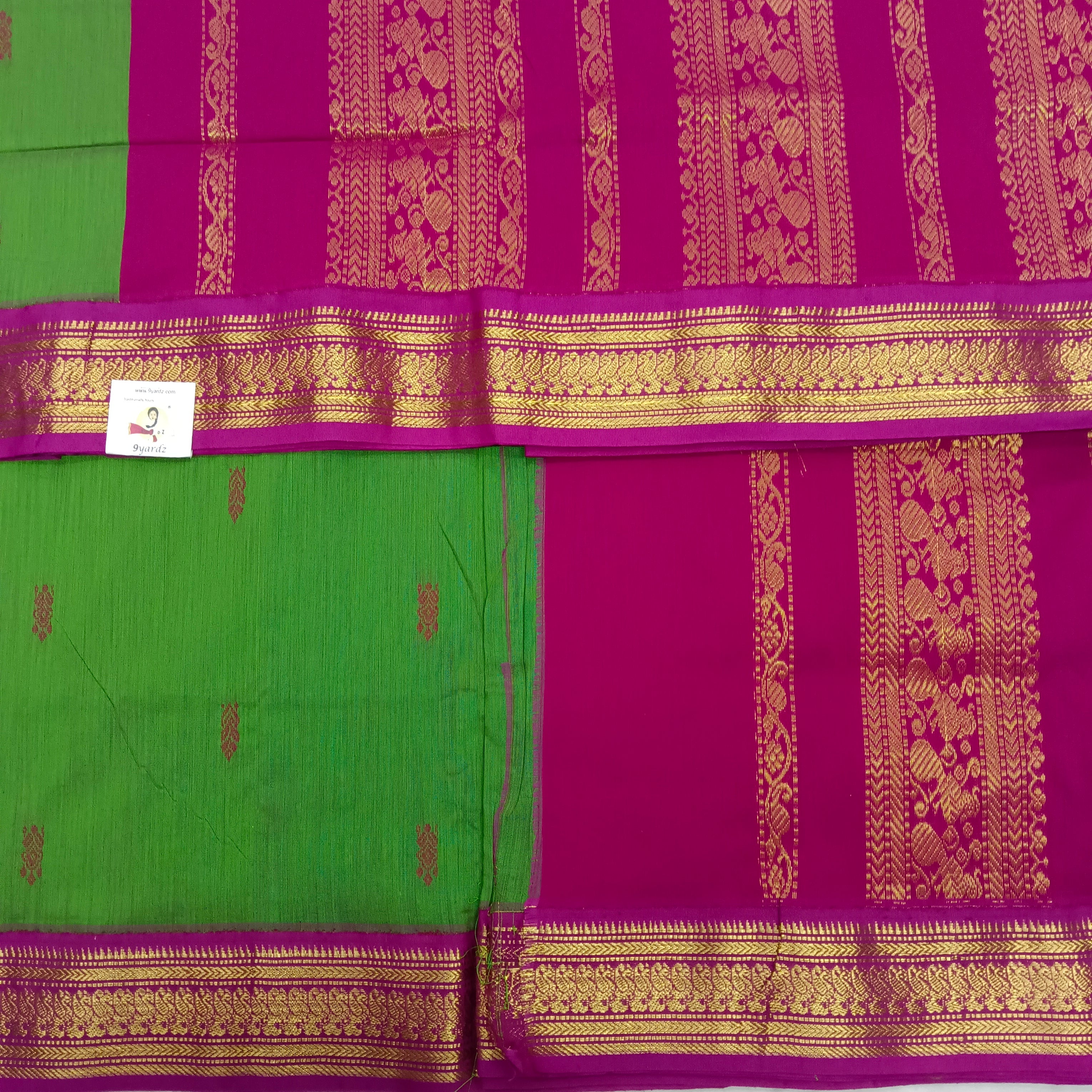 Kalyani Cotton Butta  9.5yards