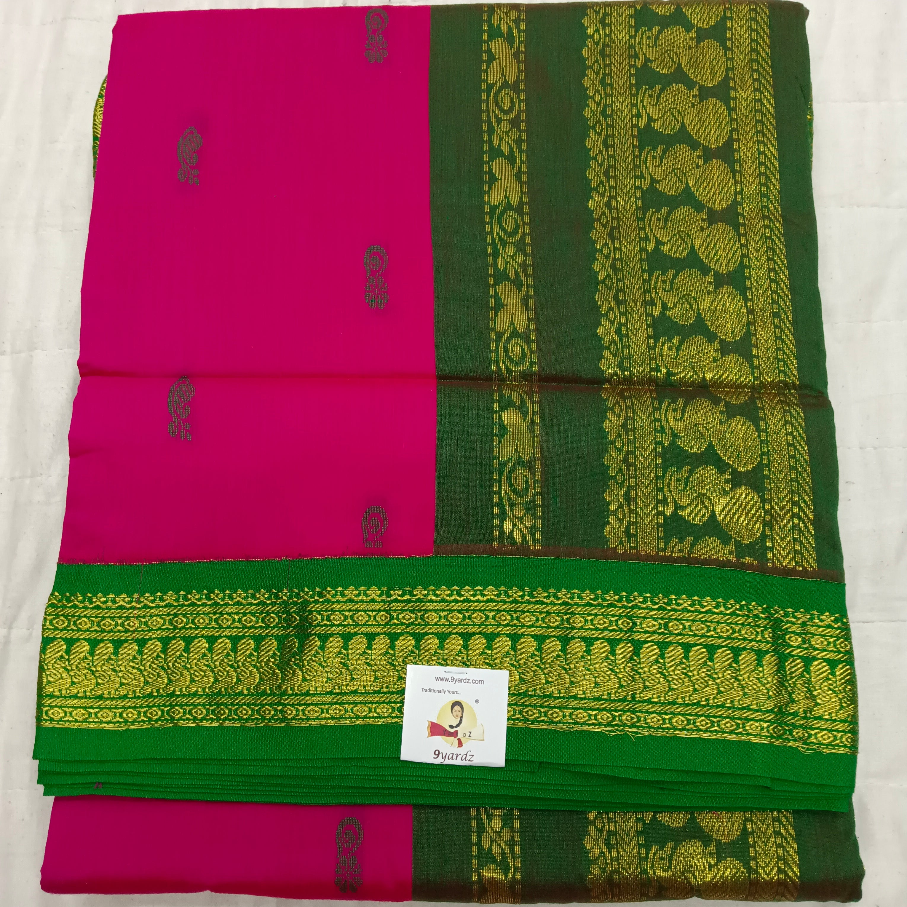 Kalyani Cotton Butta  9.5yards