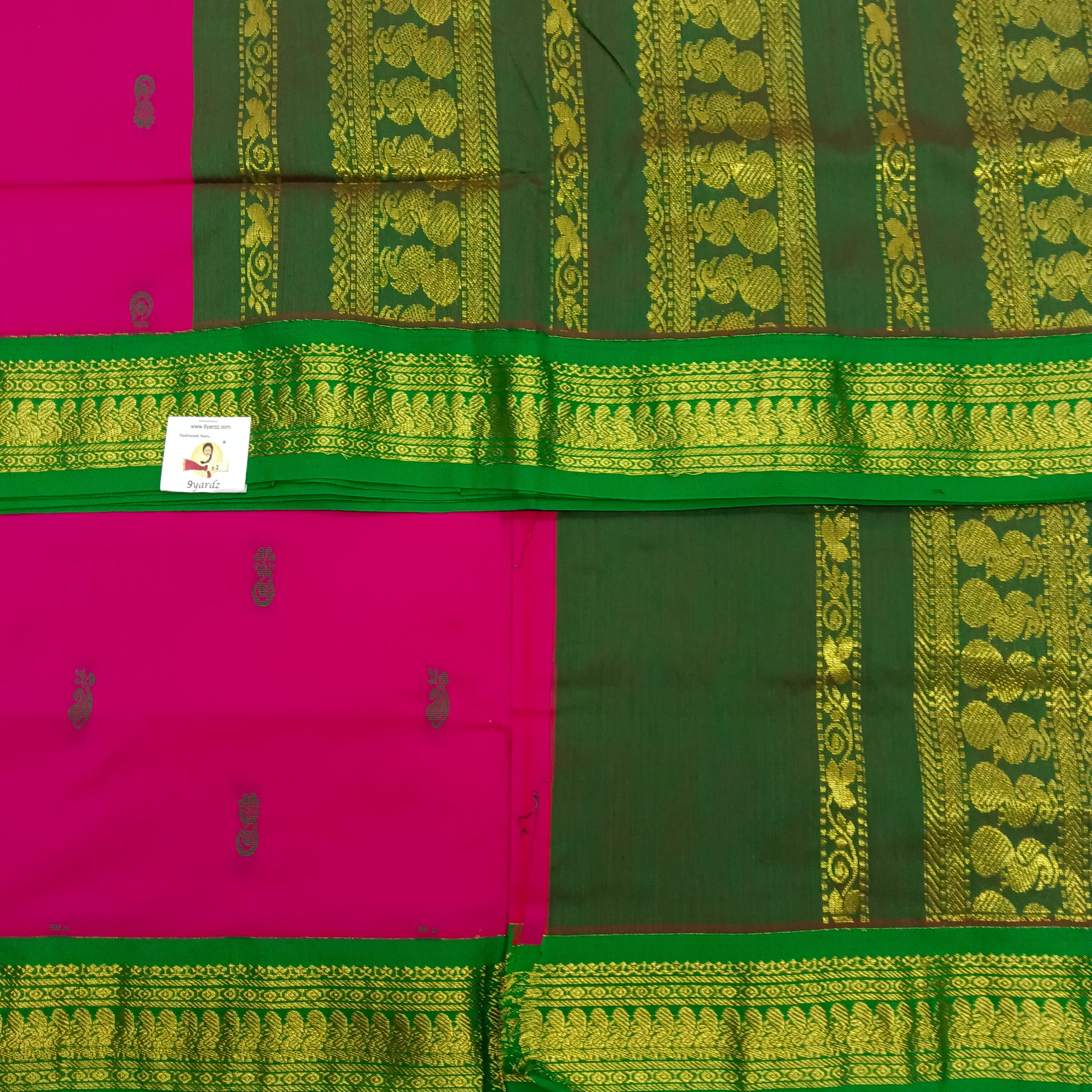 Kalyani Cotton Butta  9.5yards
