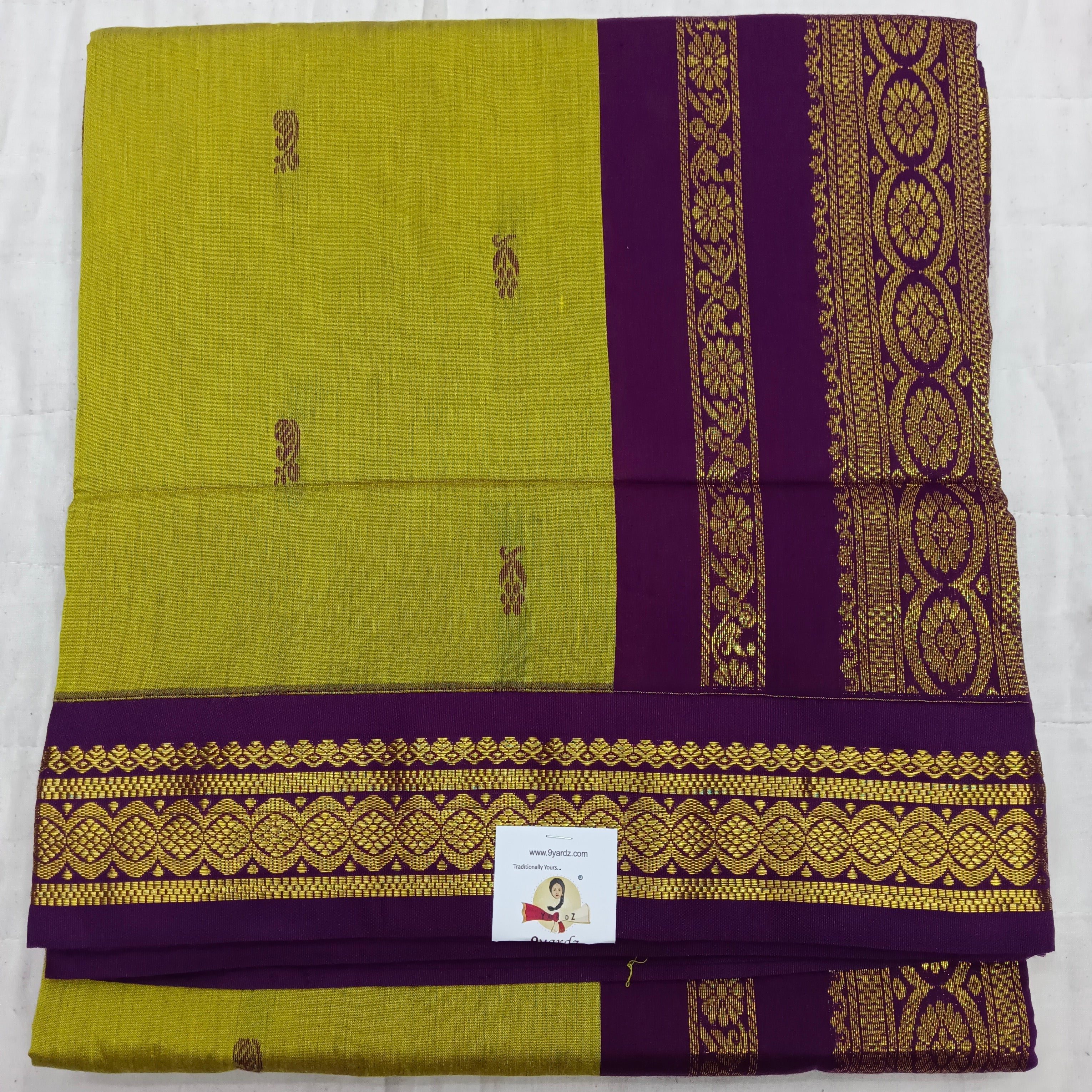 Kalyani Cotton Butta  9.5yards
