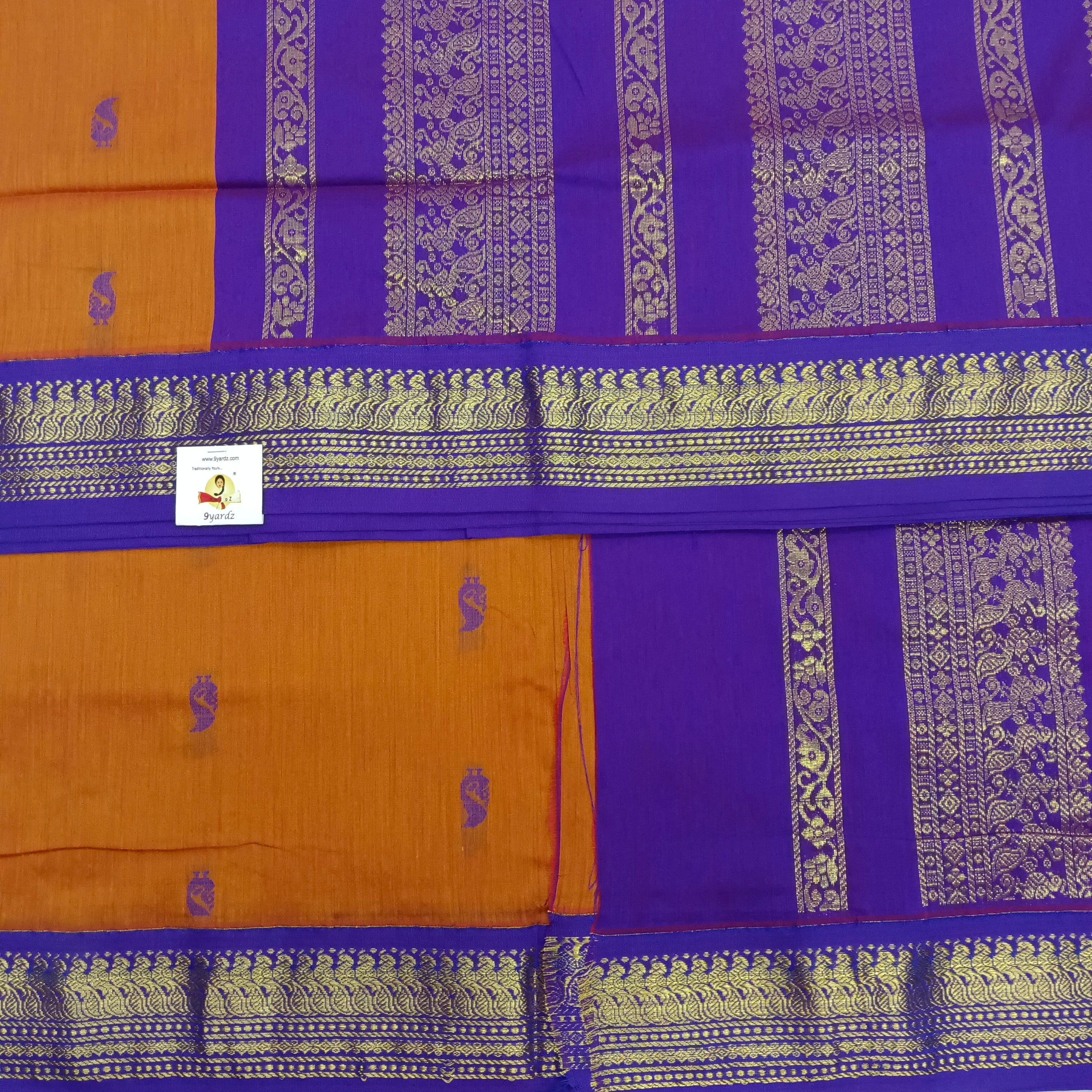 Kalyani Cotton Butta  9.5yards