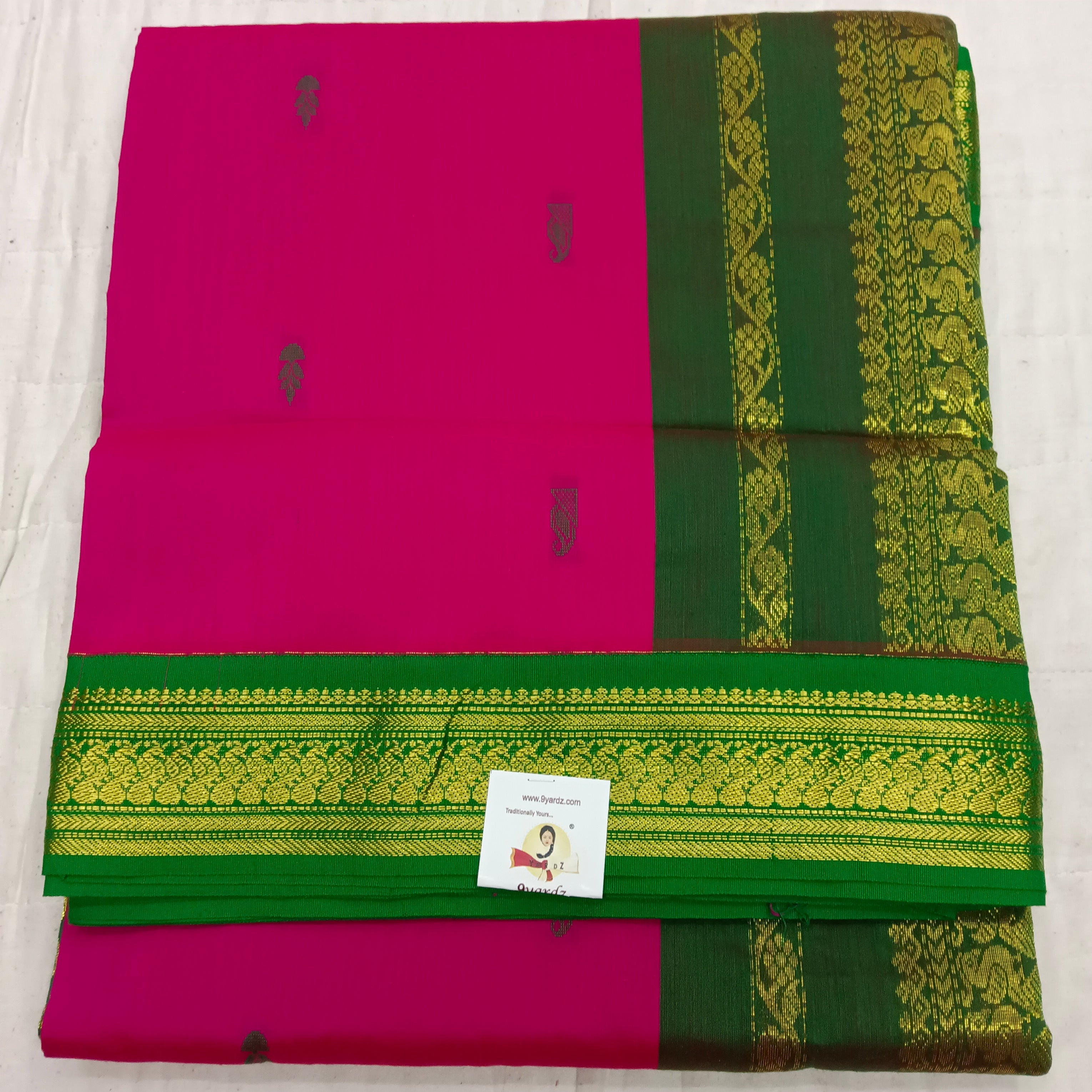Kalyani Cotton Butta  9.5yards