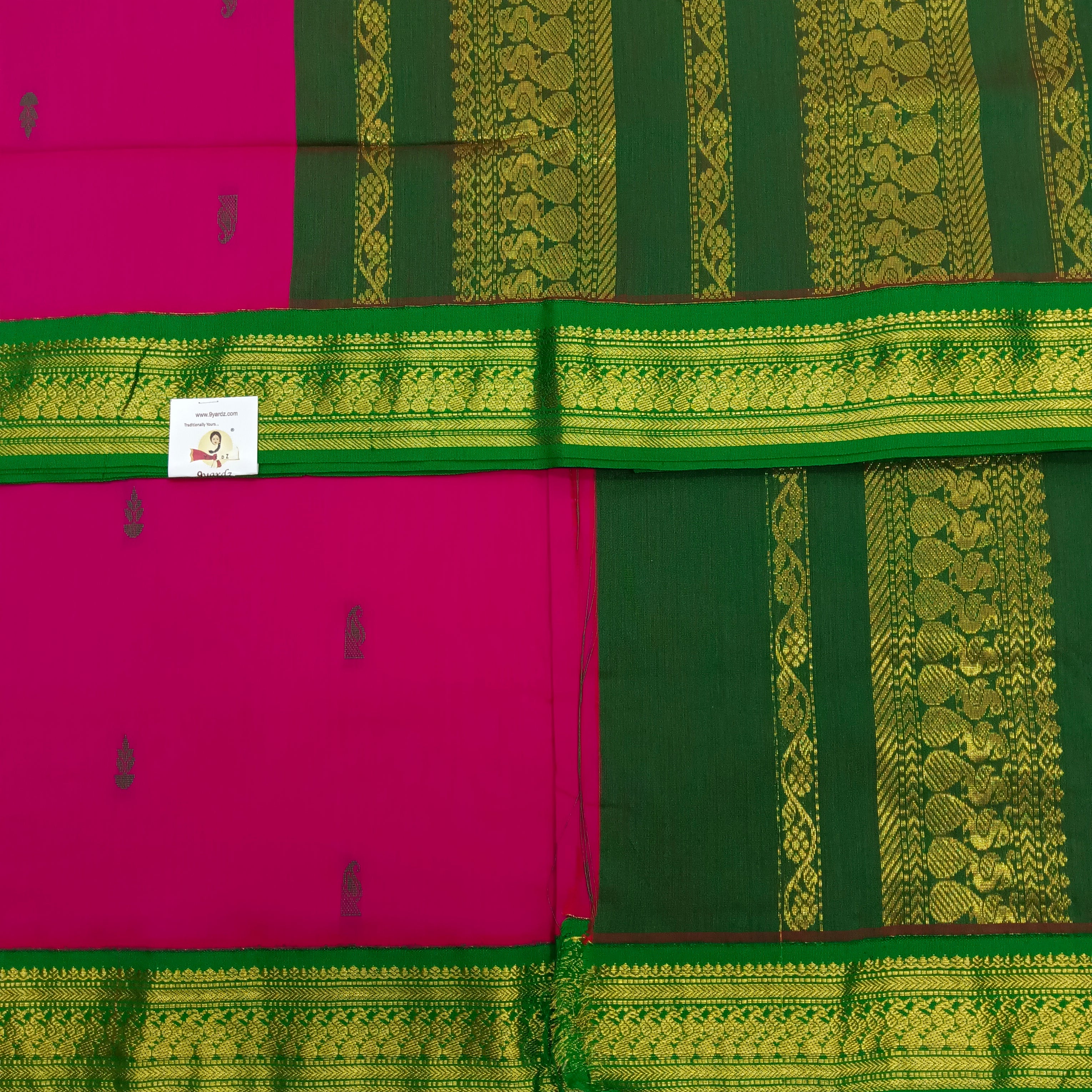 Kalyani Cotton Butta  9.5yards