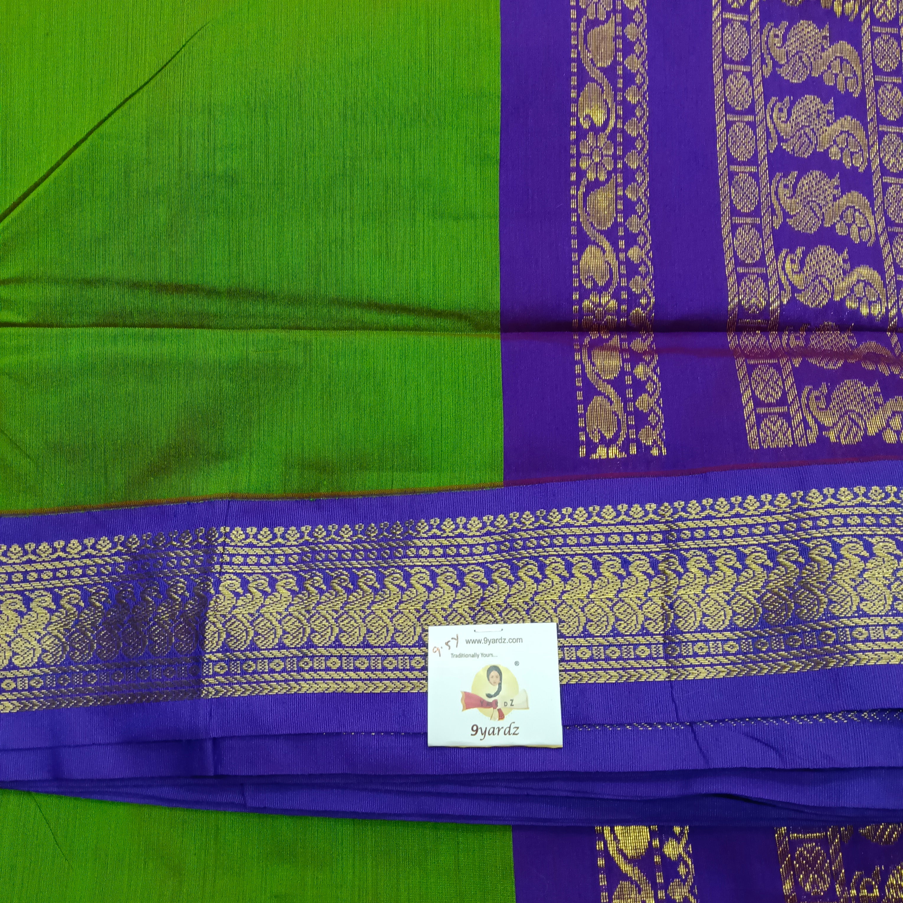 Kalyani Cotton  9.5 yards