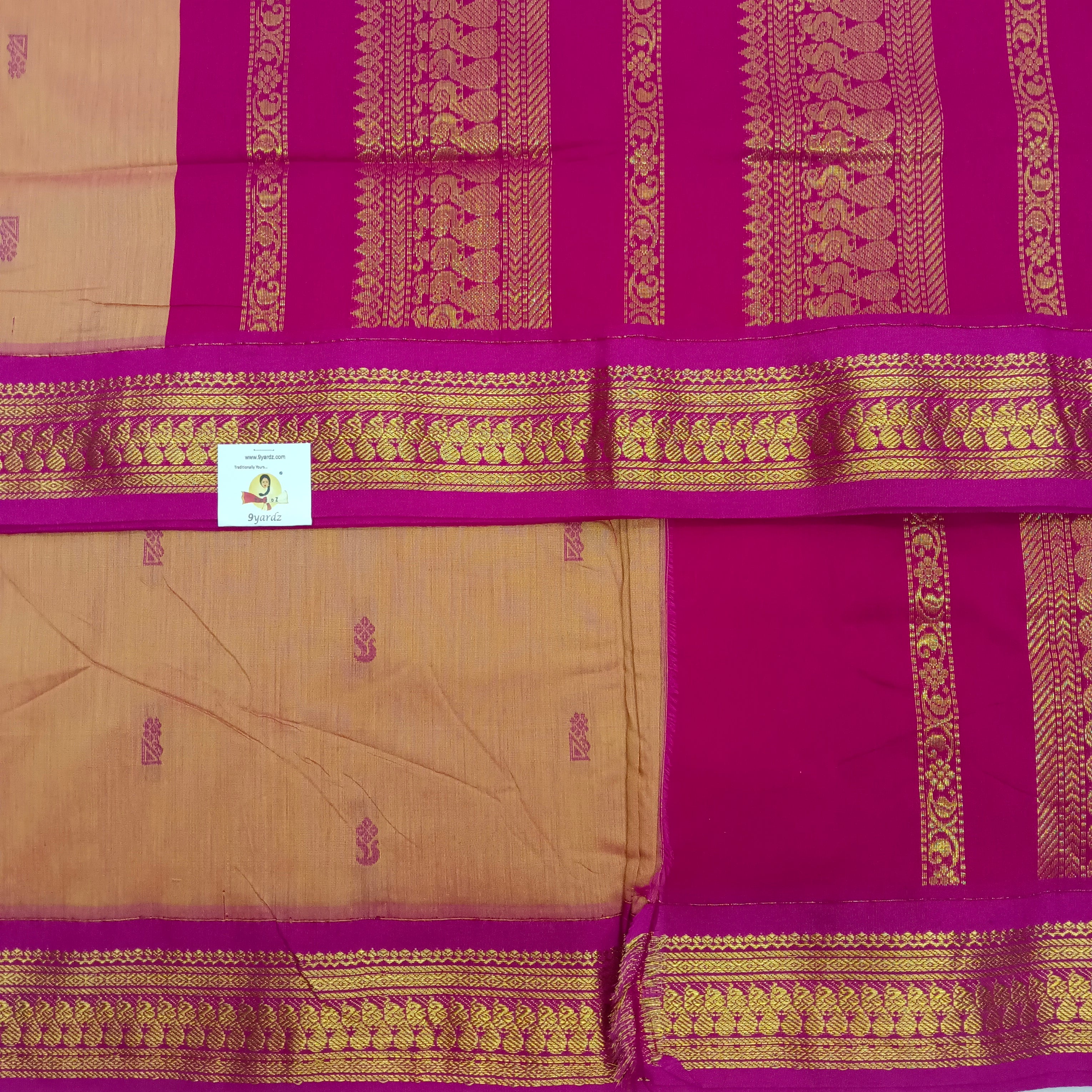Kalyani Cotton Butta  9.5yards