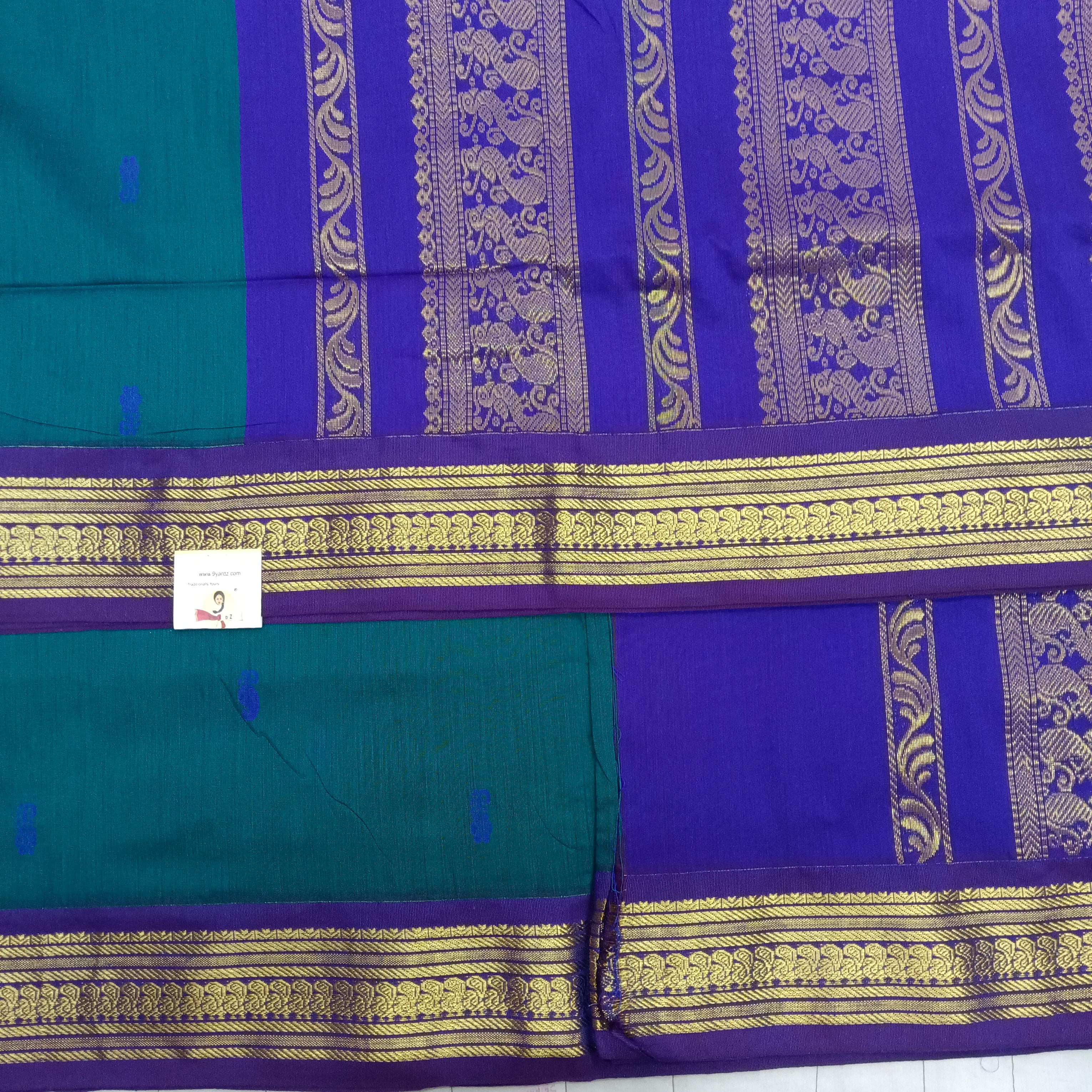 Kalyani Cotton Butta  9.5yards