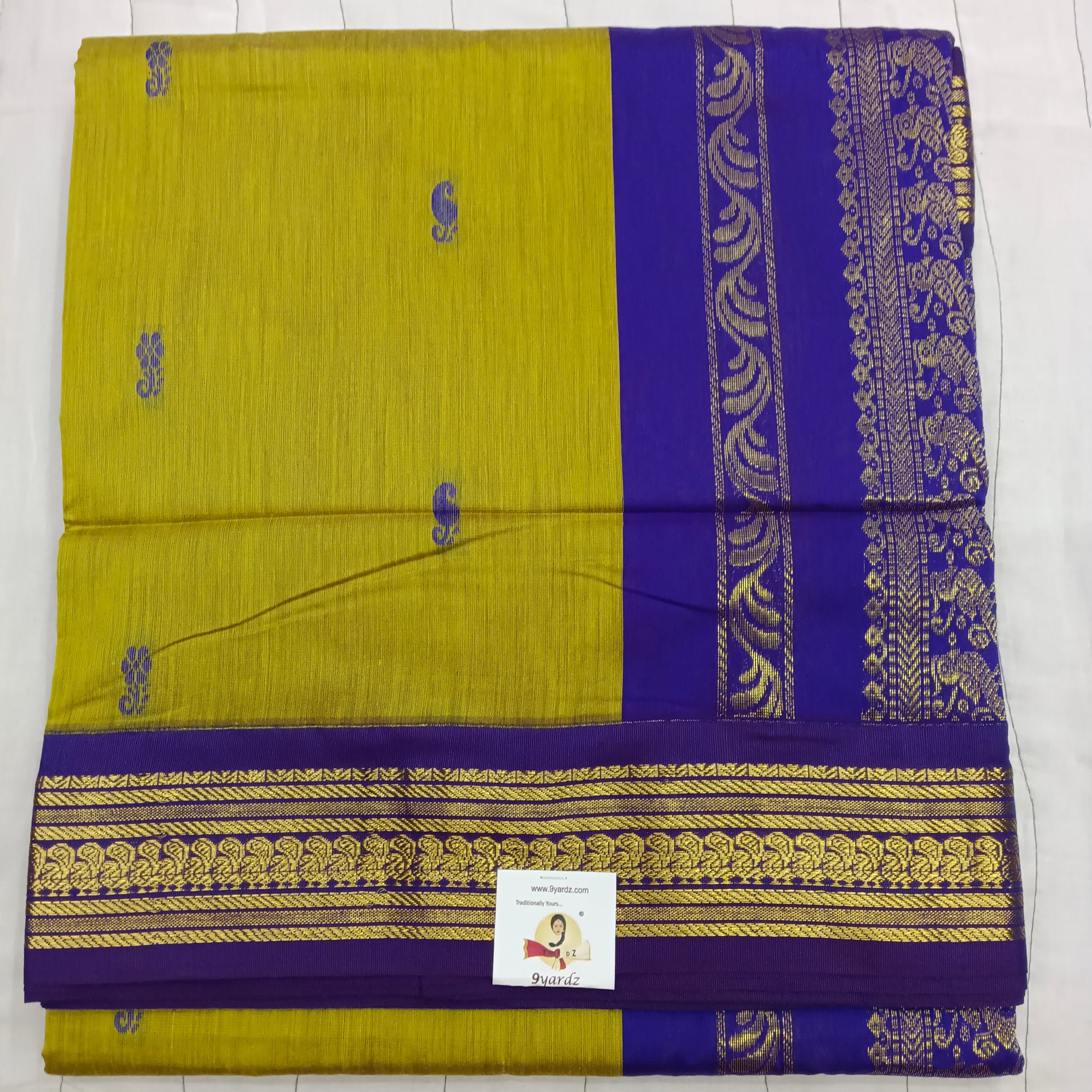 Kalyani Cotton Butta  9.5yards