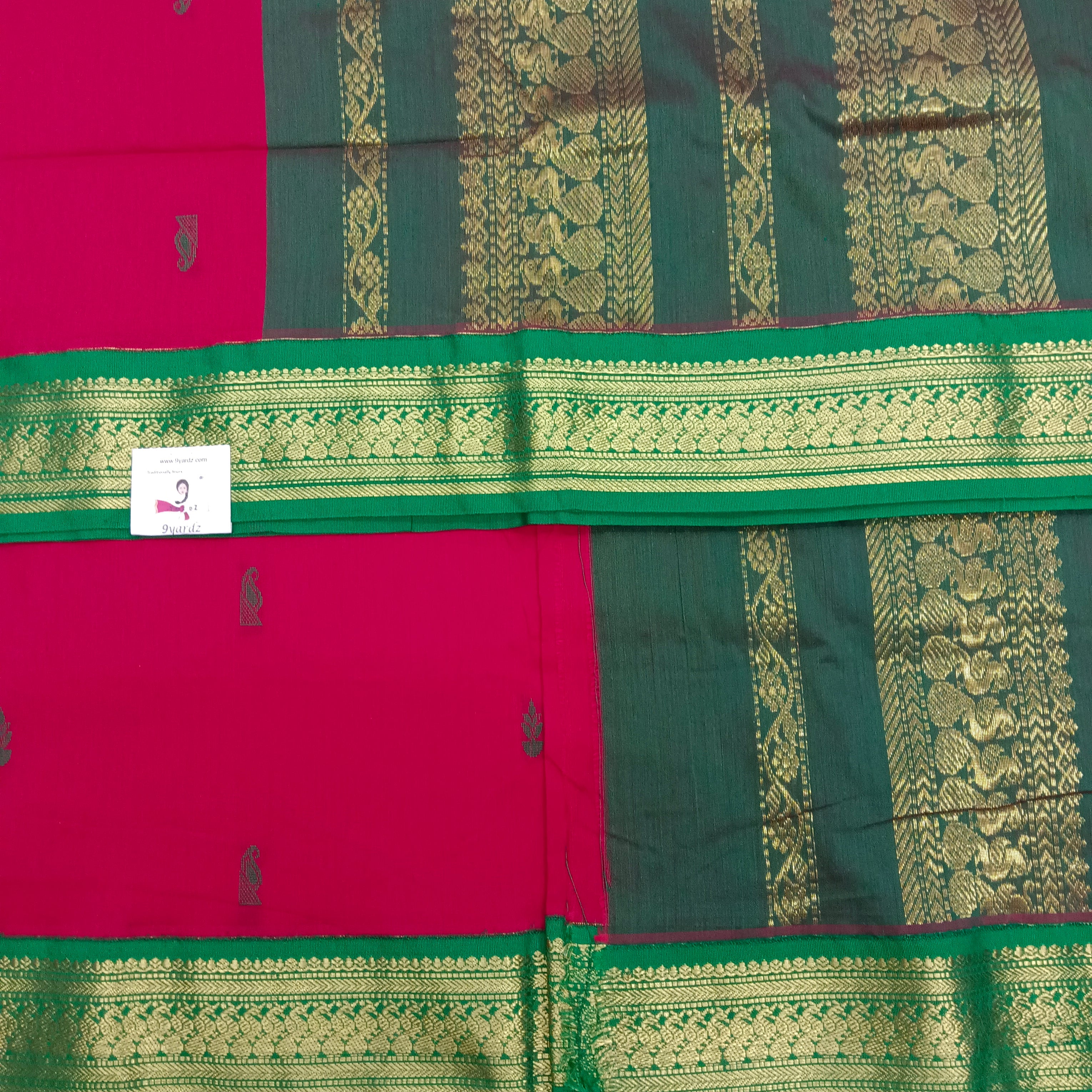 Kalyani Cotton Butta  9.5yards