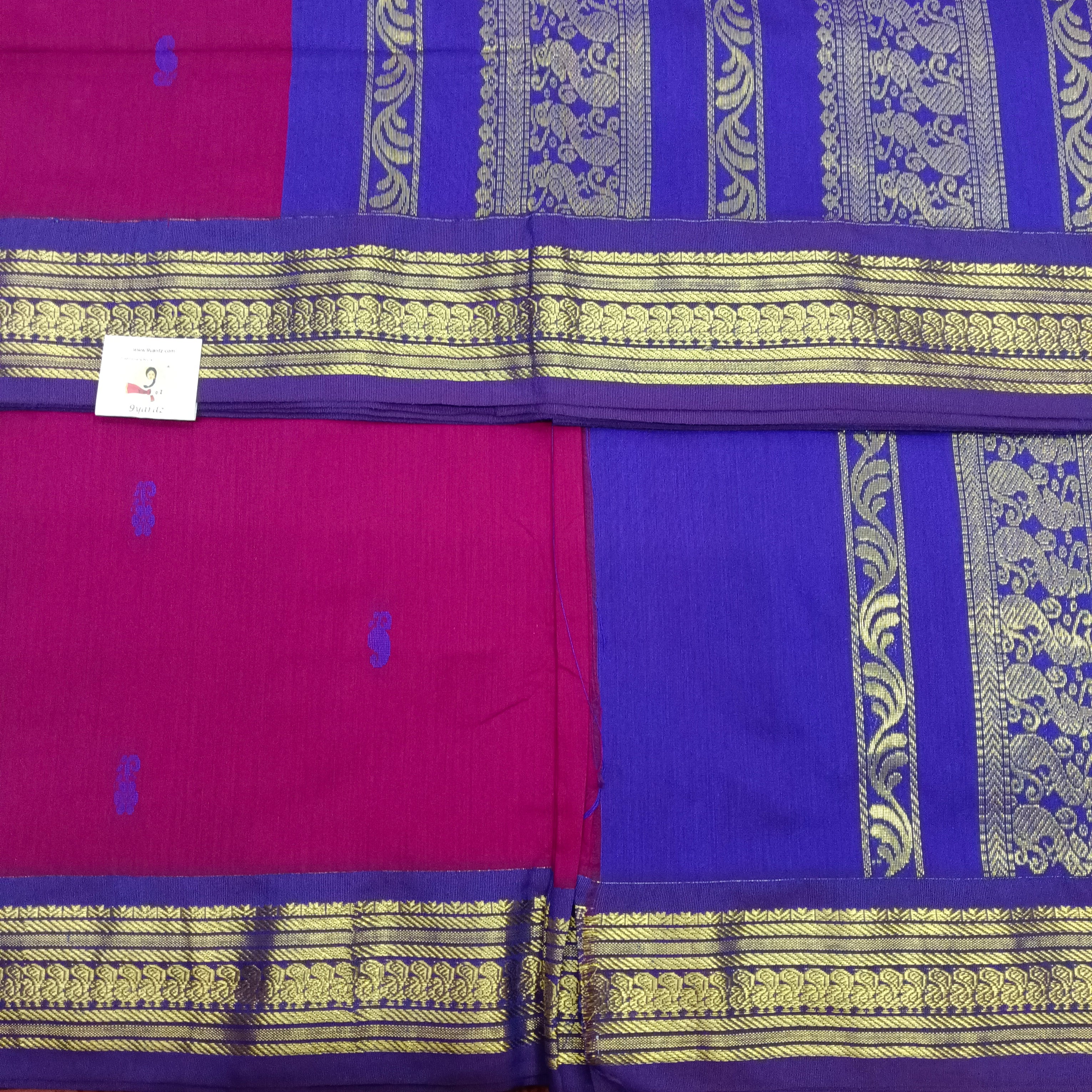 Kalyani Cotton Butta  9.5yards