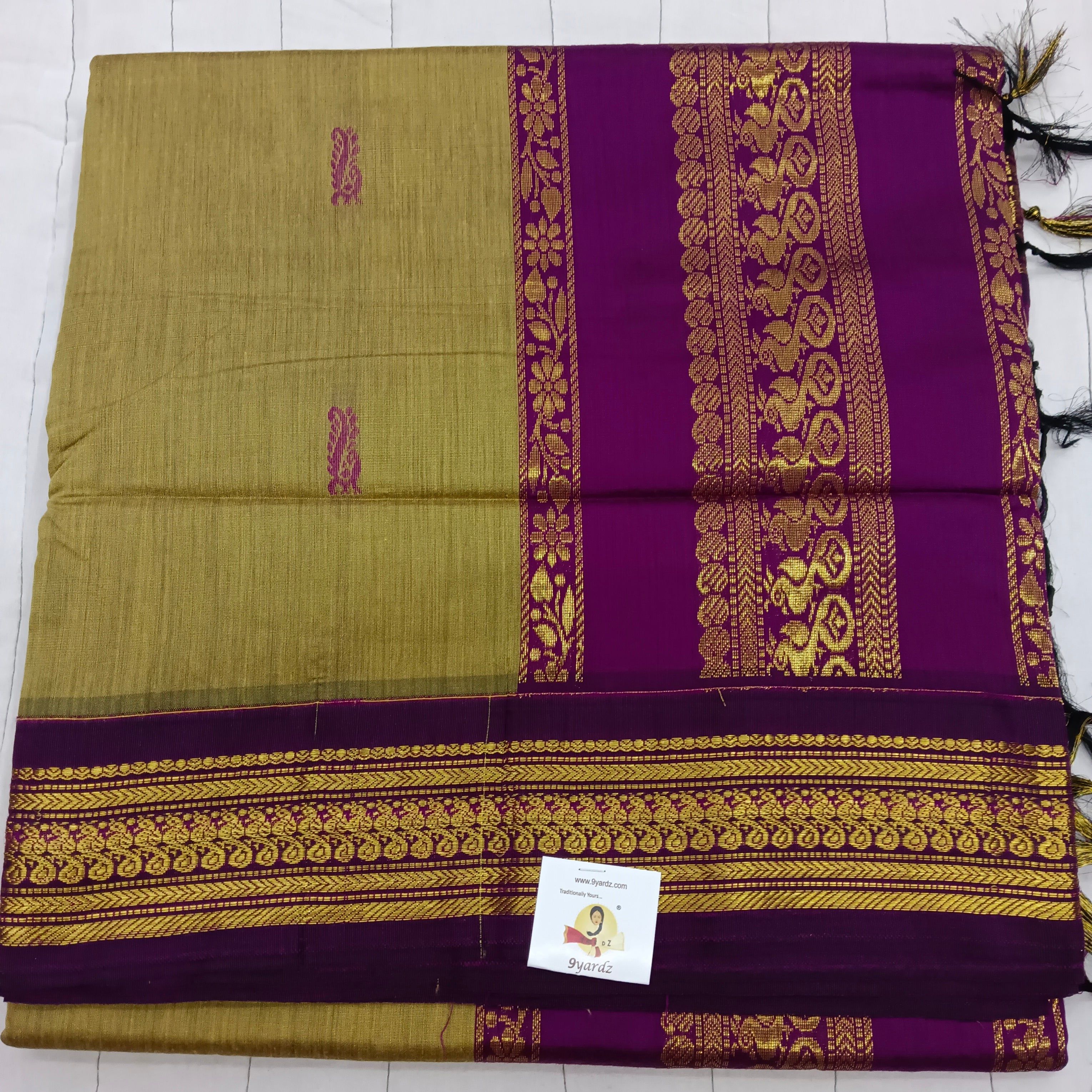 Kalyani Cotton Butta  10.5yards