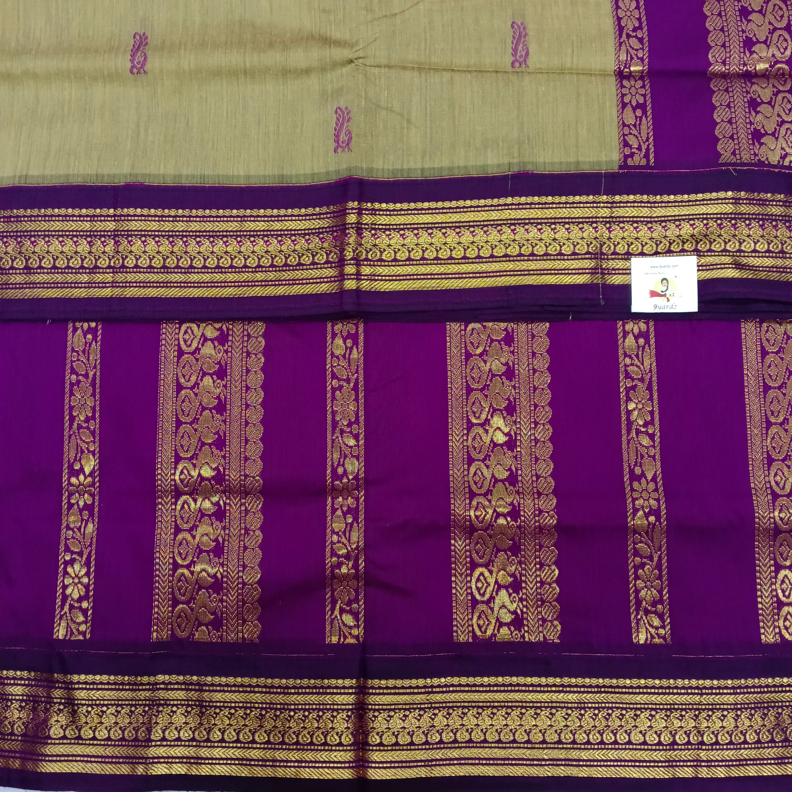 Kalyani Cotton Butta  10.5yards