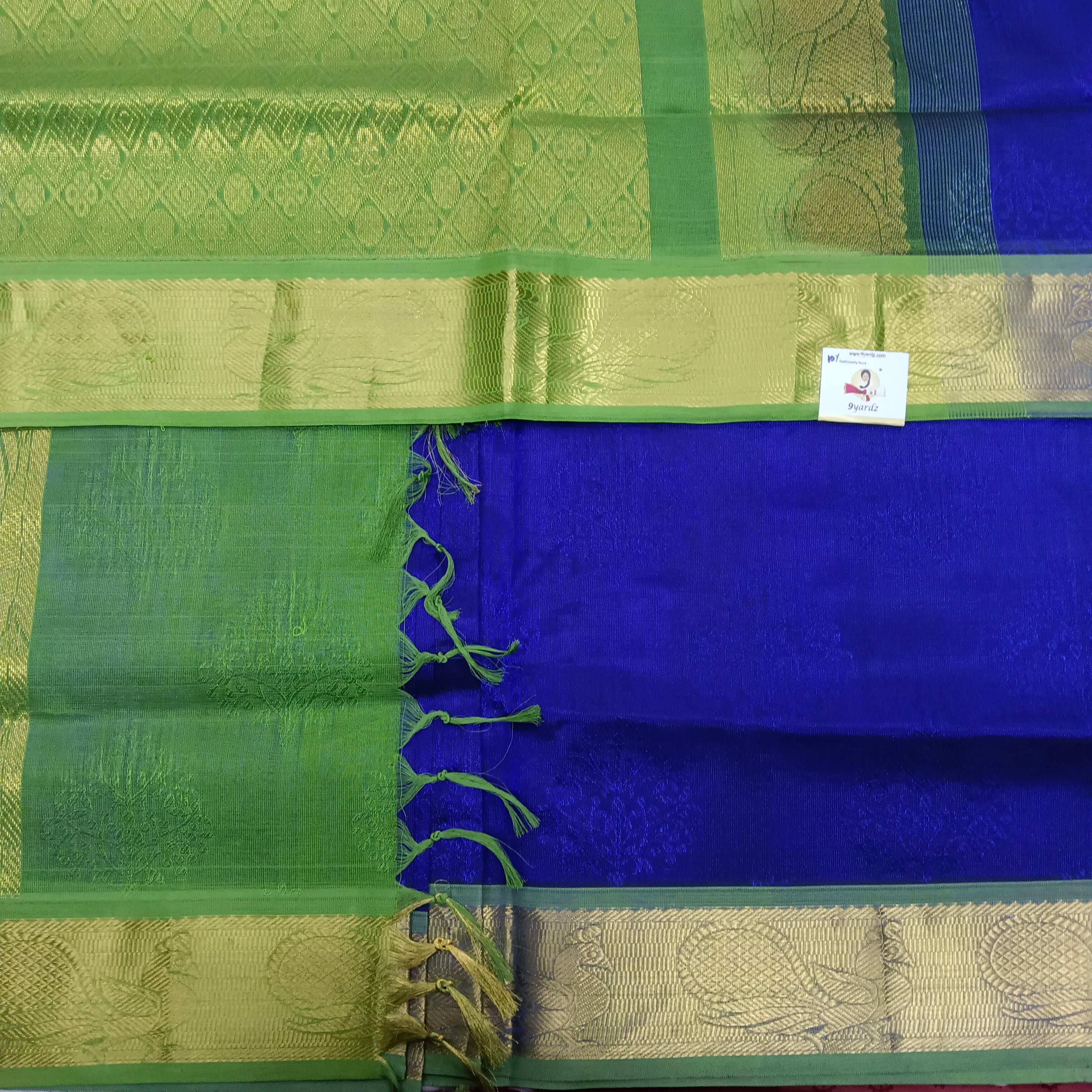 Pure silk cotton- embossed, 10 yards madisar