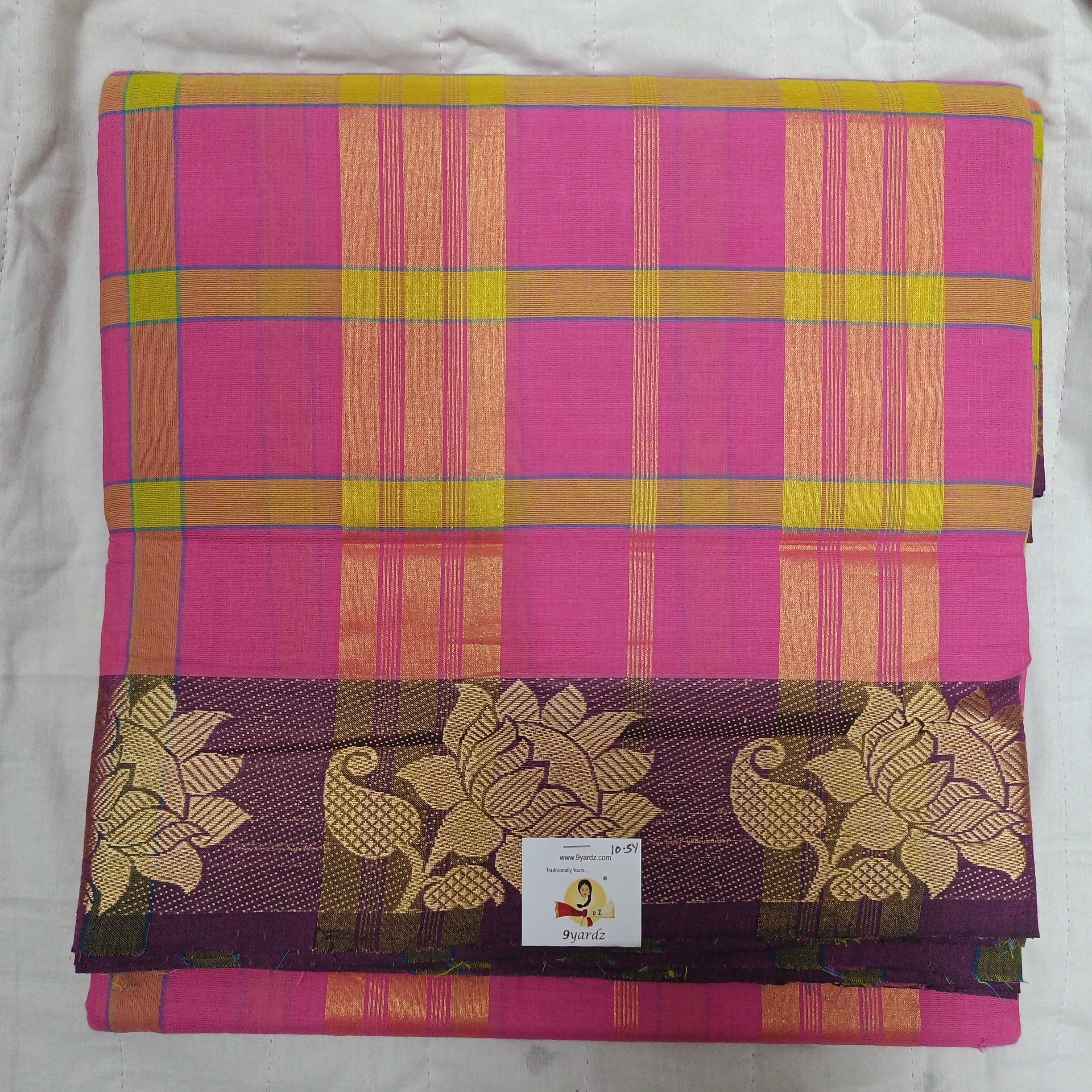 Chettinadu / Karaikudi cotton 10.5 yards madisar