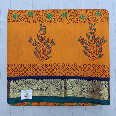 Akshaya cotton printed 10.25 yards madisar