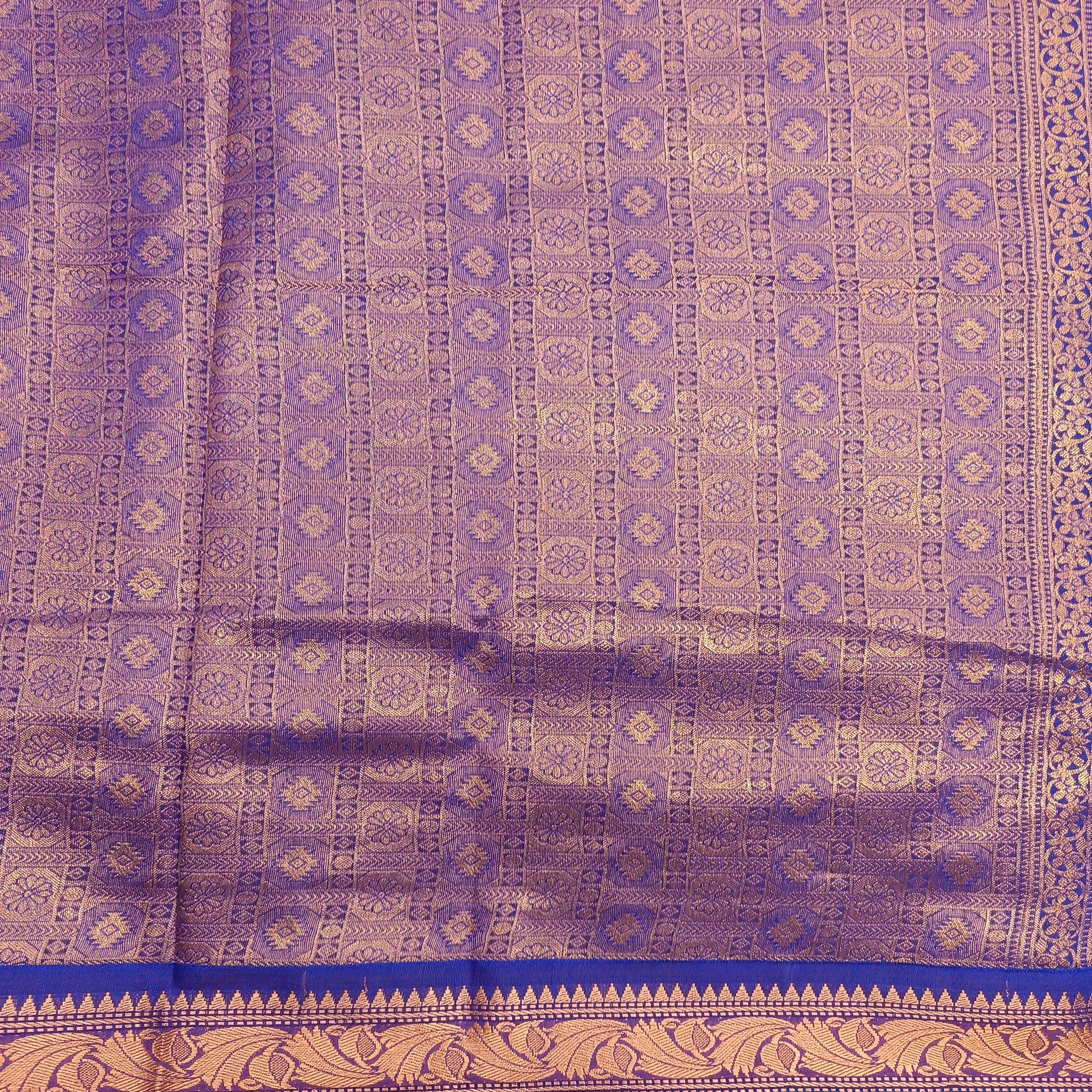 Akshaya cotton printed 10.25 yards madisar
