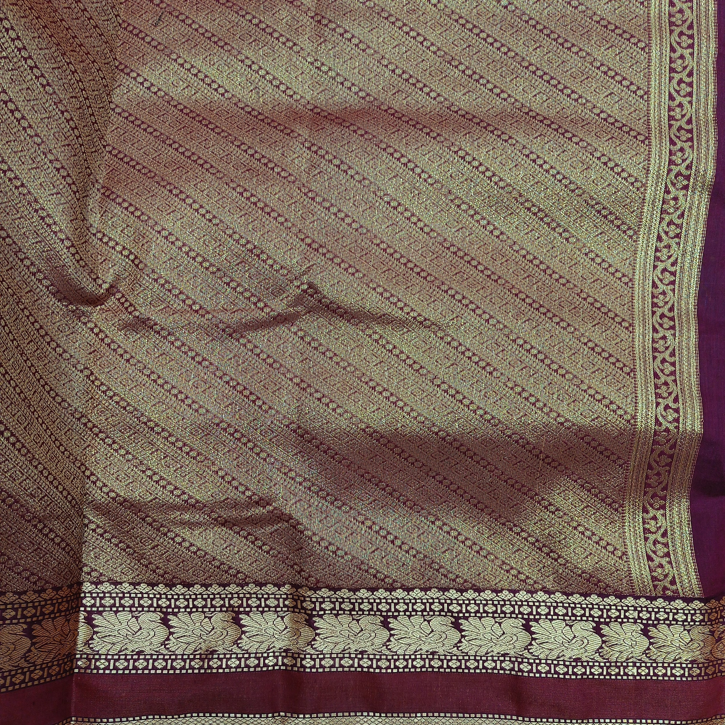 Akshaya cotton printed 10.25 yards madisar