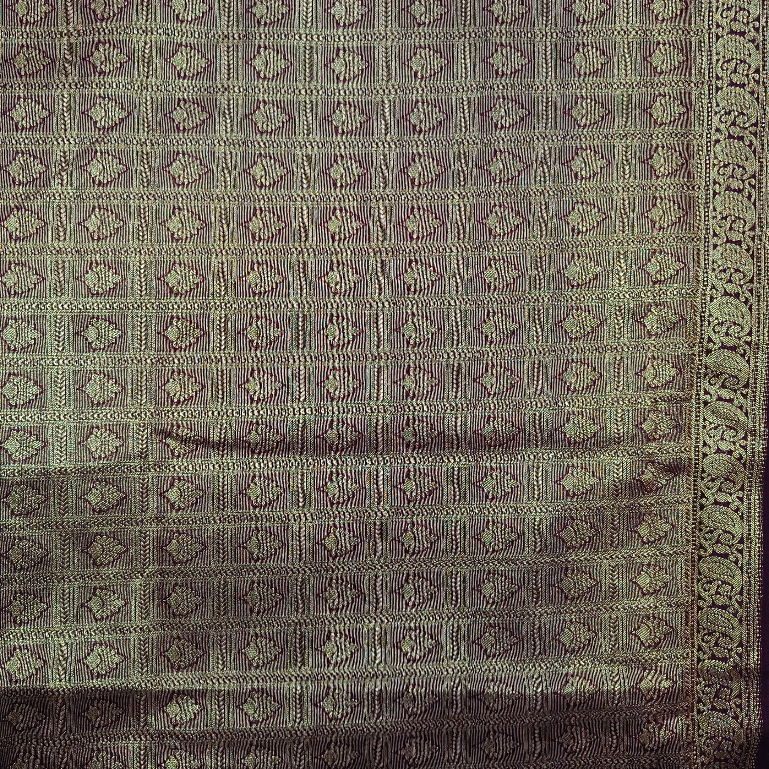 Akshaya cotton printed 10.25 yards madisar