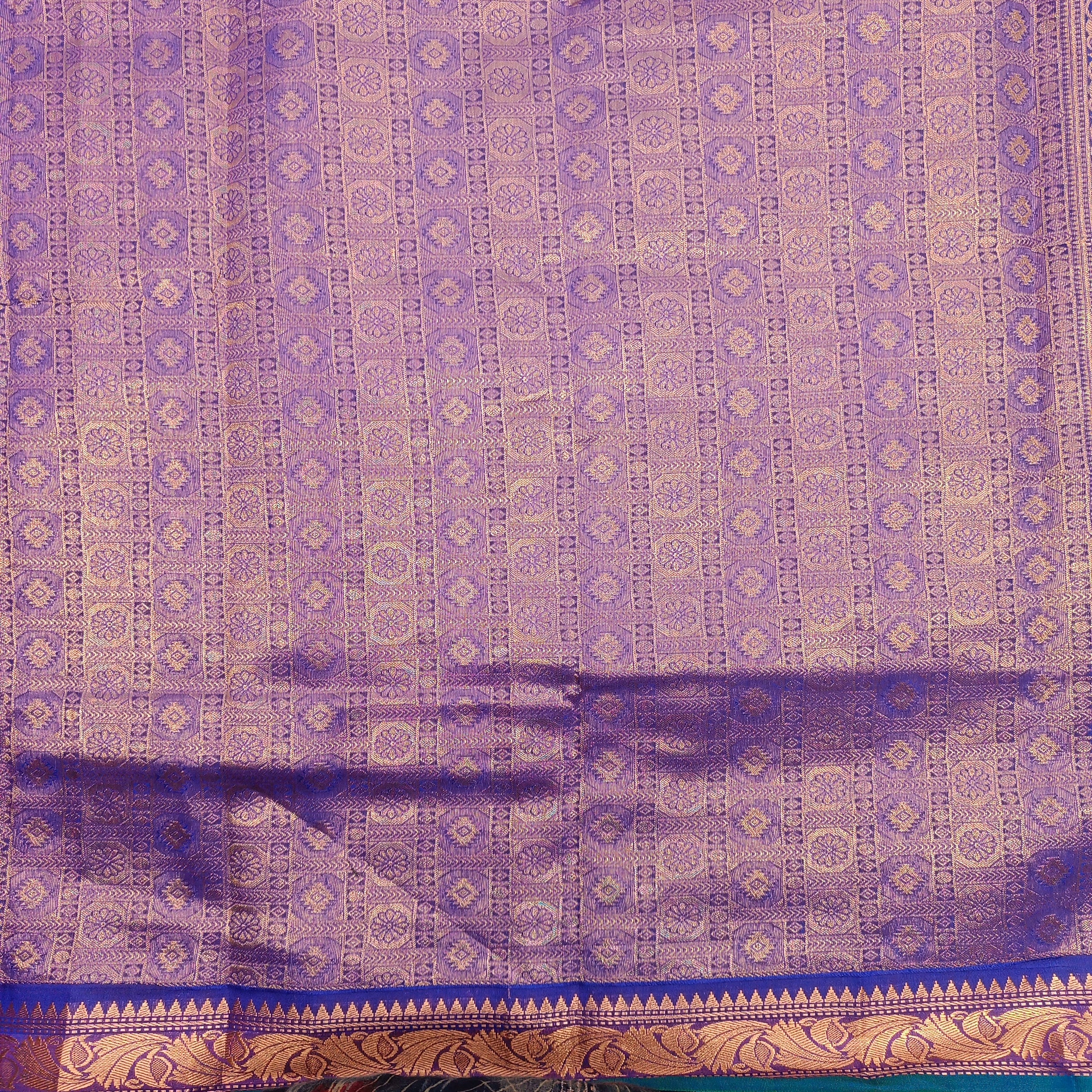 Akshaya cotton printed 10.25 yards madisar