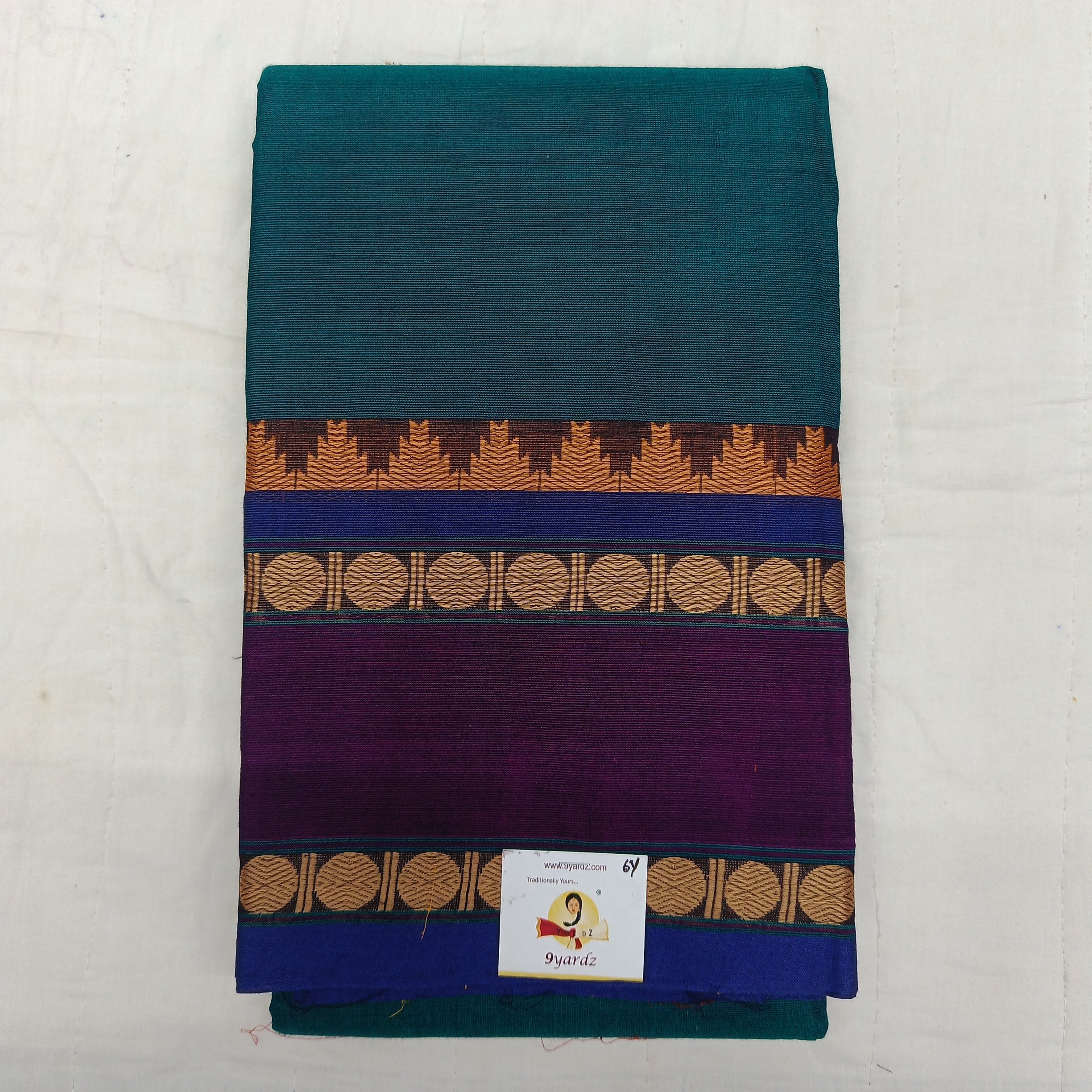 Chettinadu cotton 6 yardz