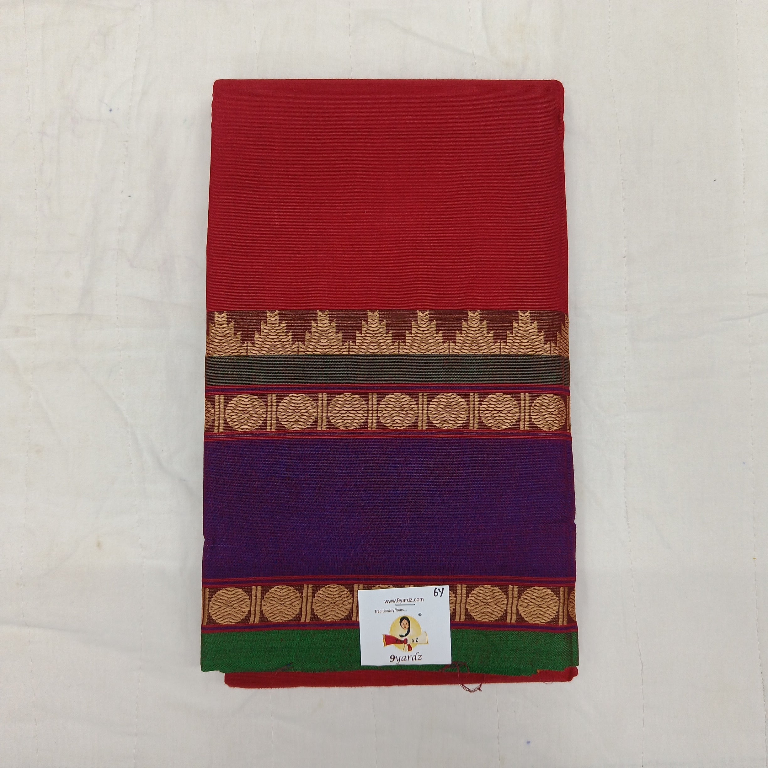 Chettinadu cotton 6 yardz