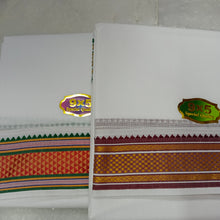 Load image into Gallery viewer, Nagari Cotton Dhothi 9*5