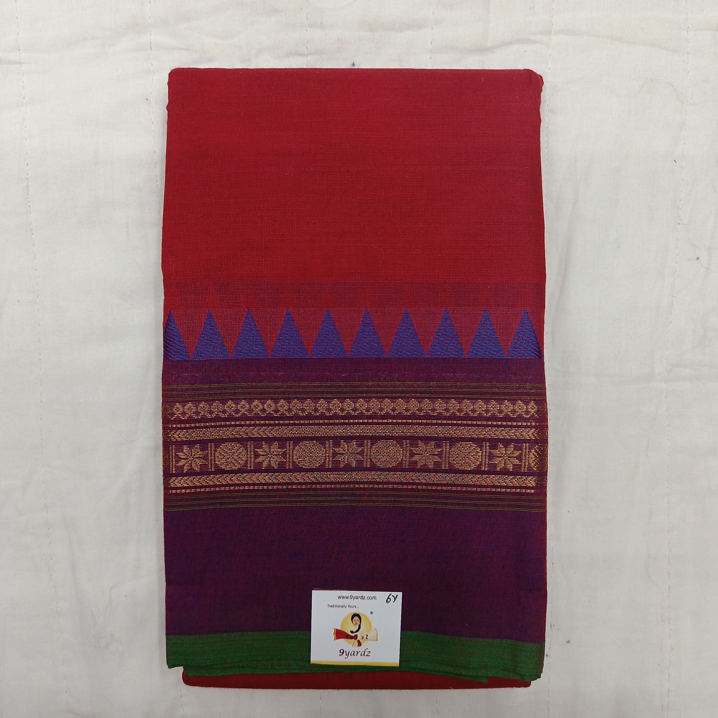 Chettinadu cotton 6 yardz
