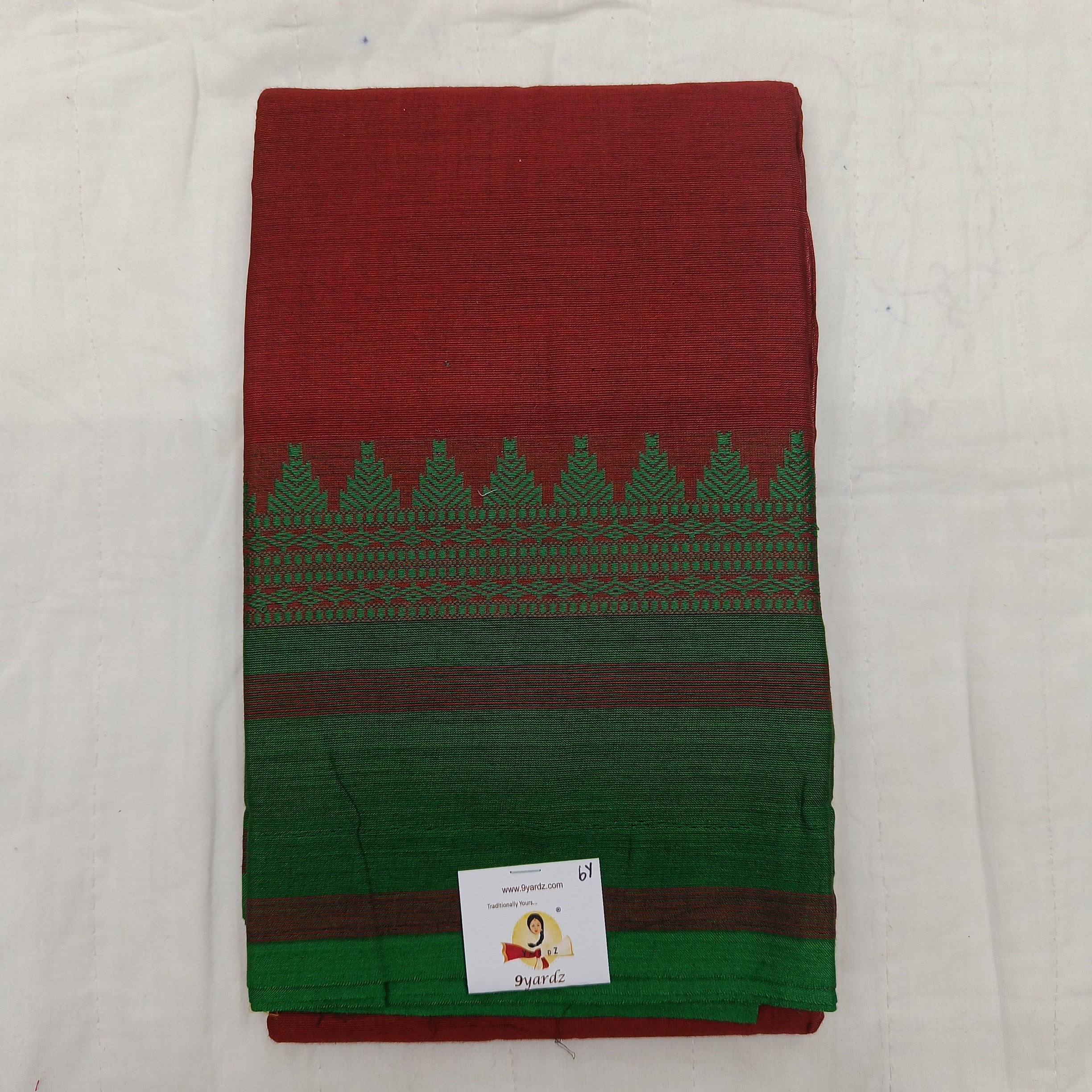 Chettinadu cotton 6 yardz