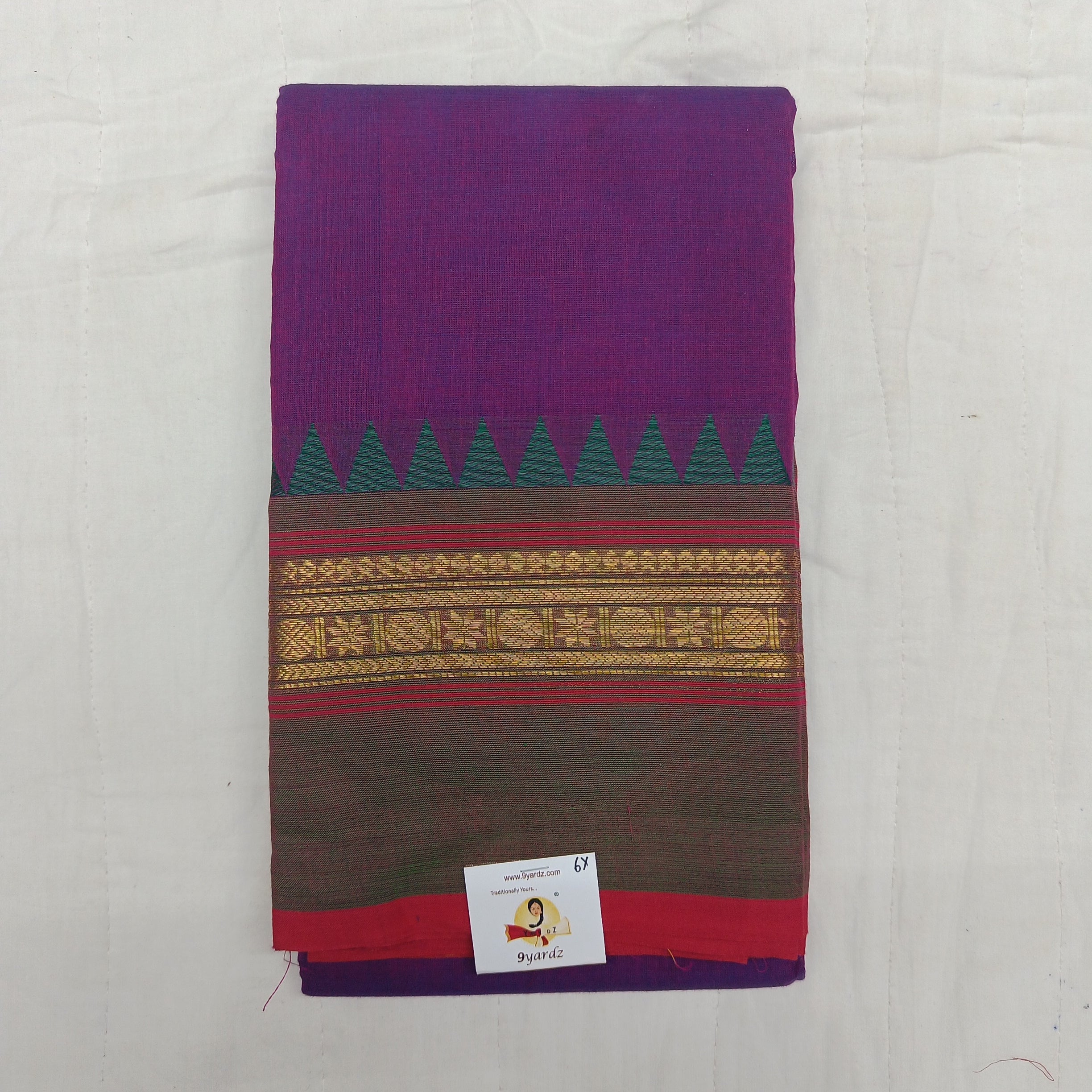Chettinadu cotton 6 yardz