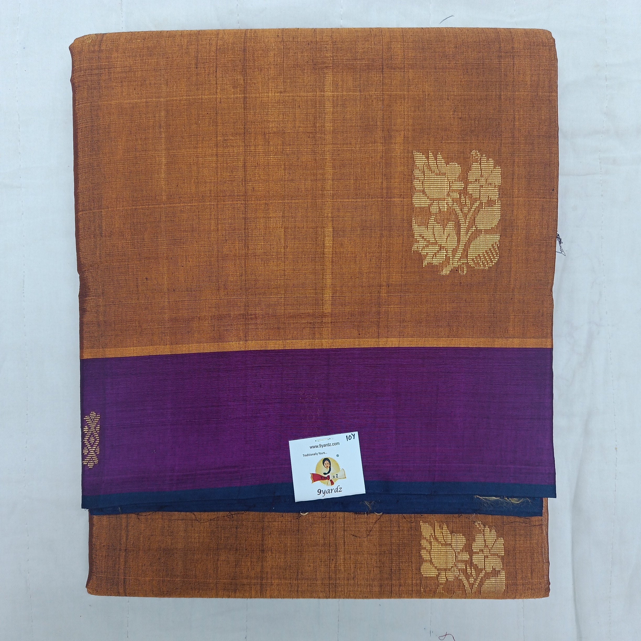 Devendra 10yards Body  Embossed