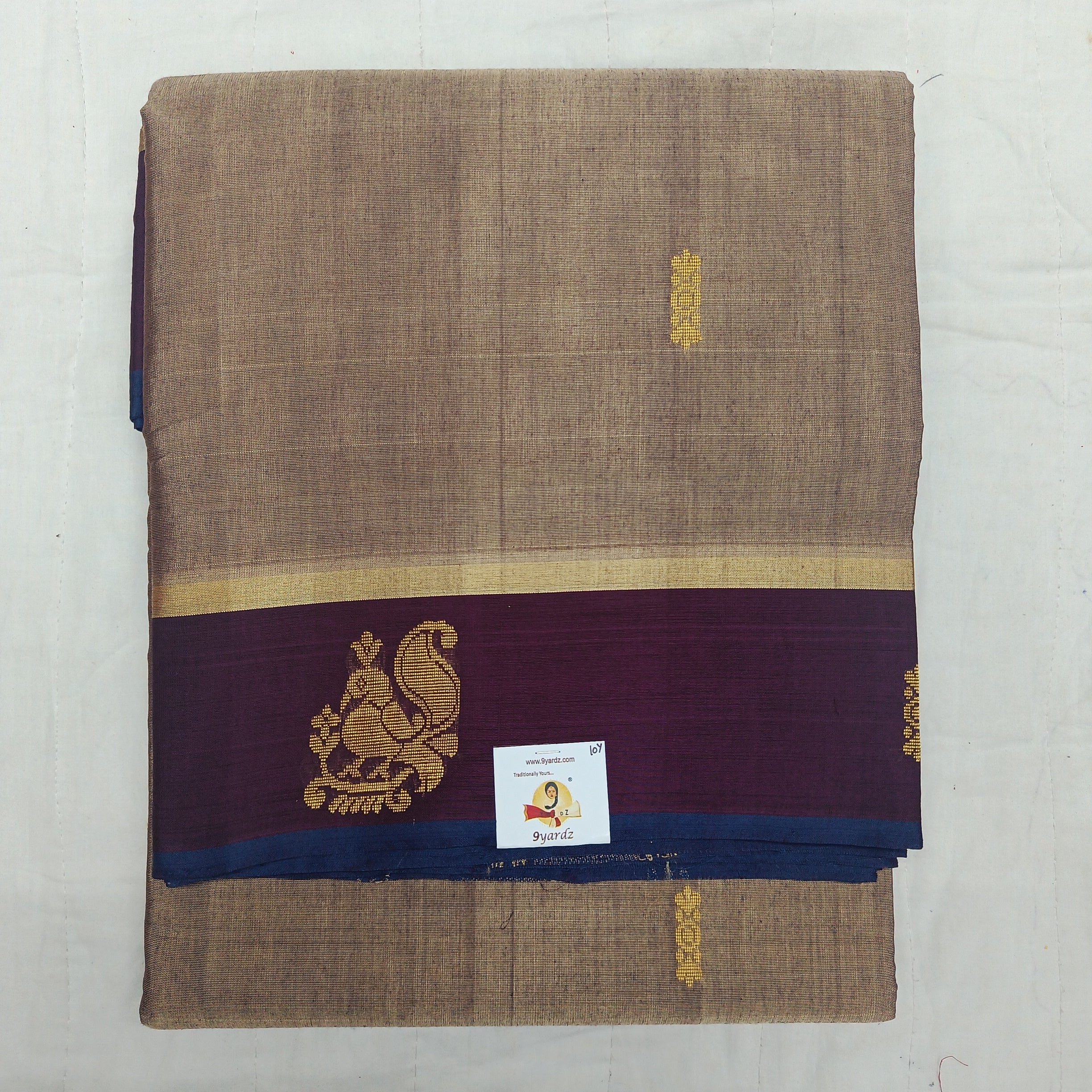 Devendra 10yards Body  Embossed
