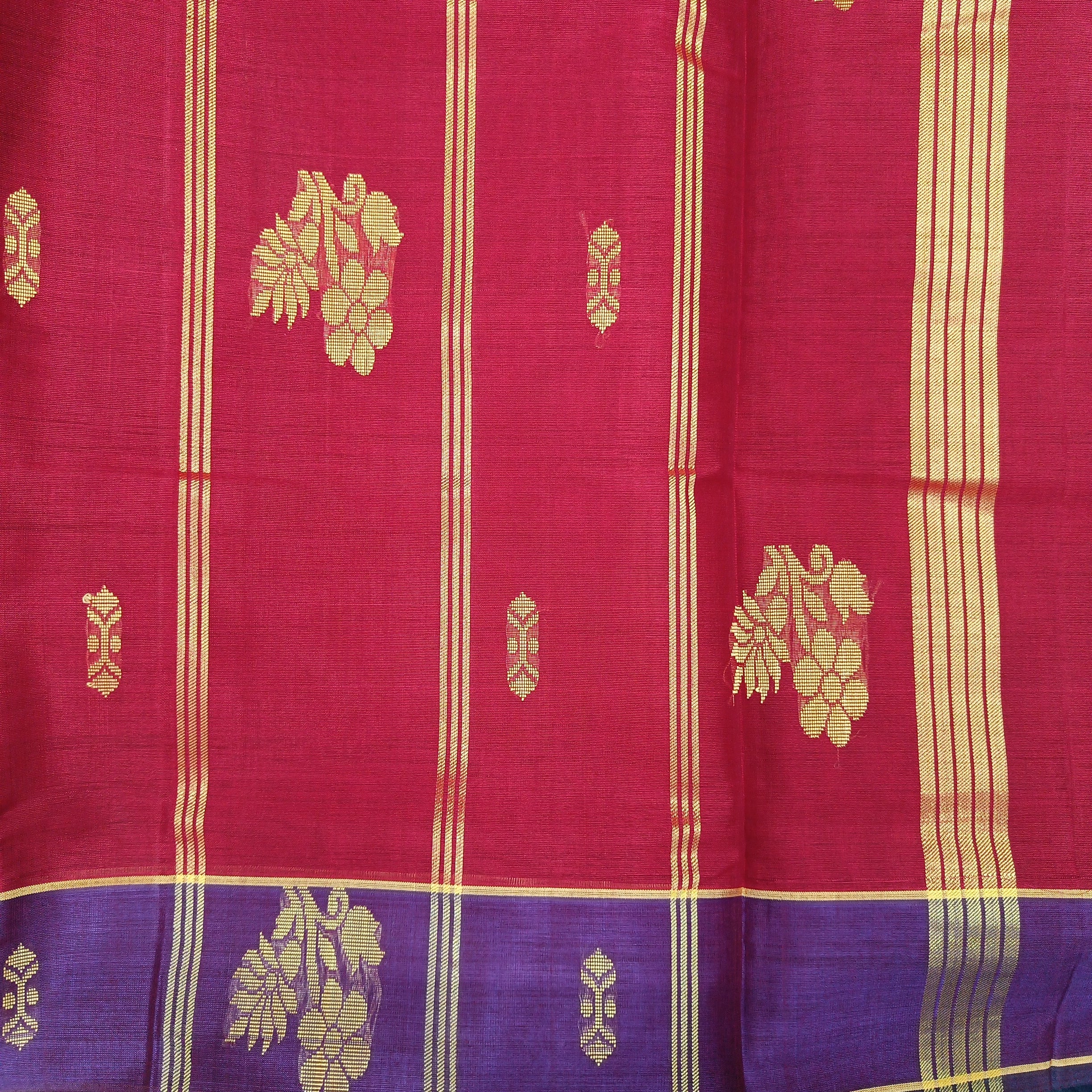 Devendra 10yards Body  Embossed
