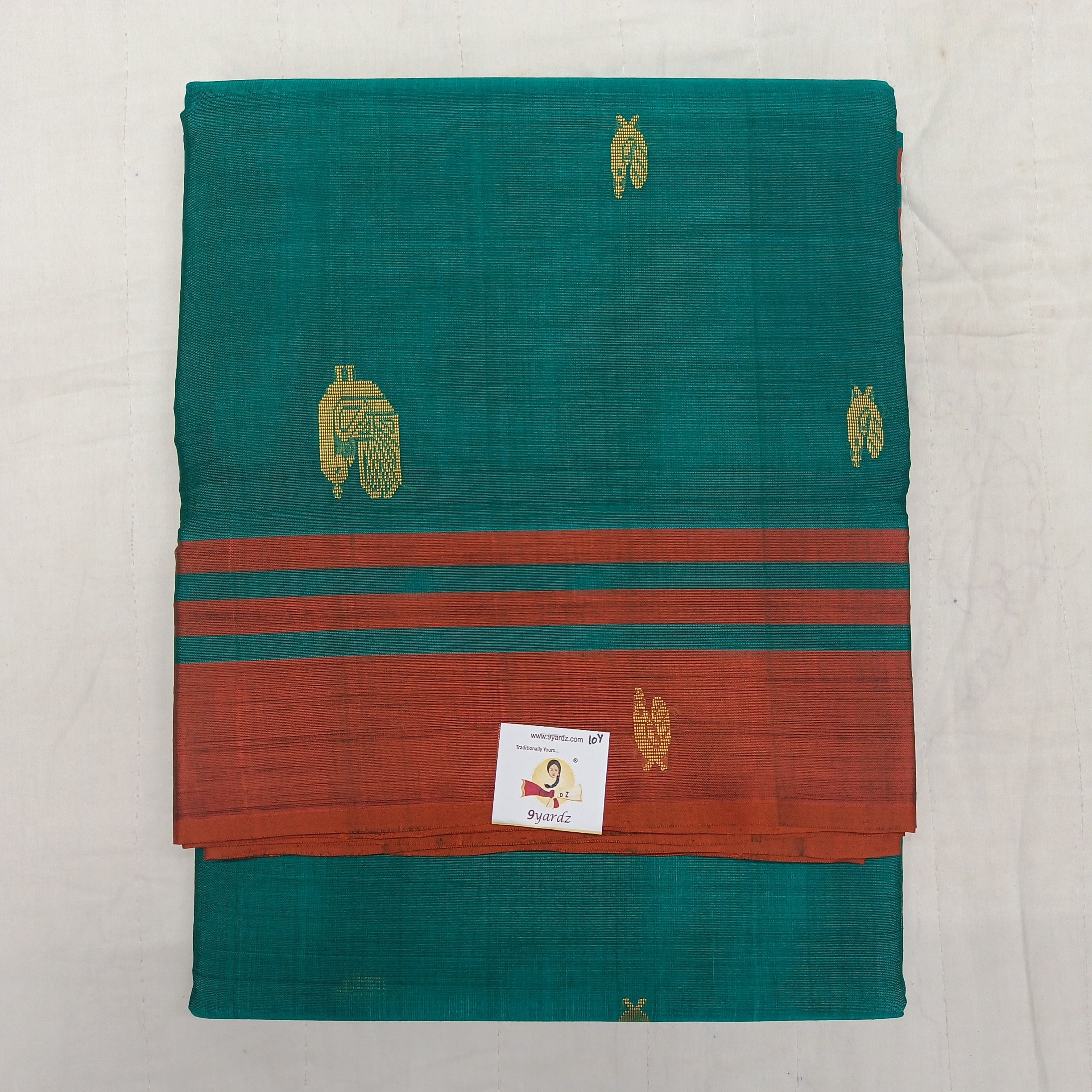 Devendra 10yards Body  Embossed