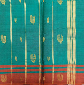 Devendra 10yards Body  Embossed