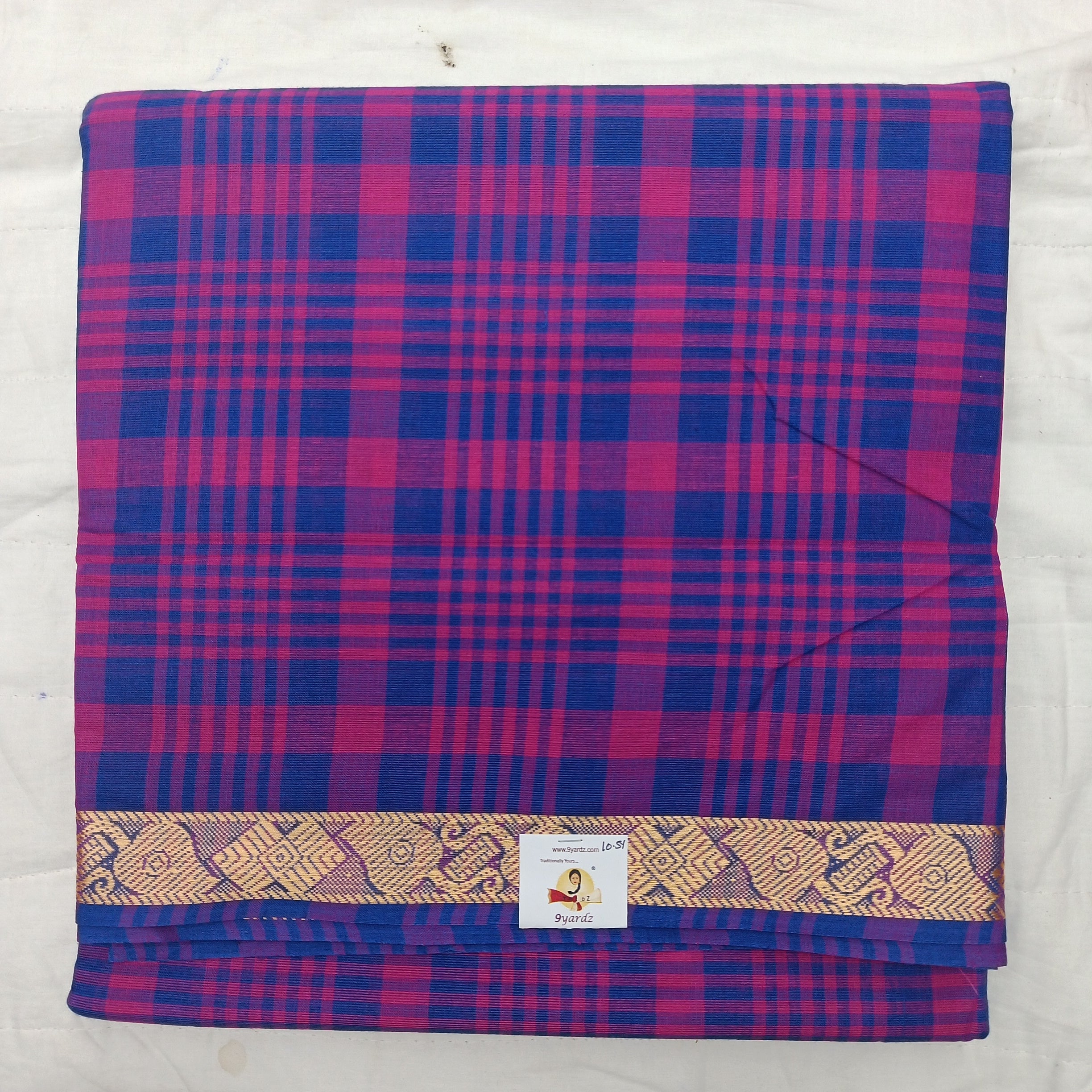 Chettinadu / Karaikudi cotton 10.5 yards madisar