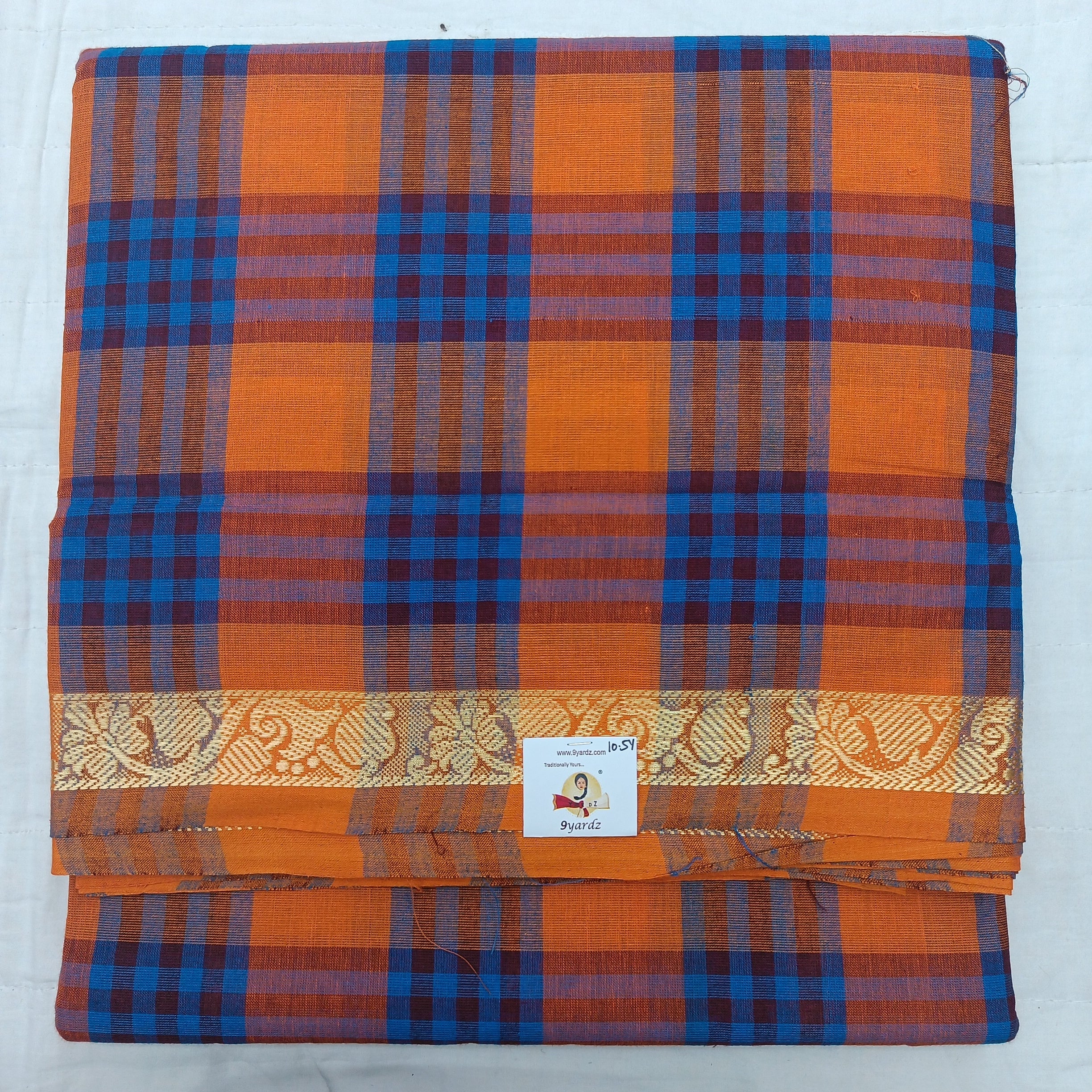 Chettinadu / Karaikudi cotton 10.5 yards madisar