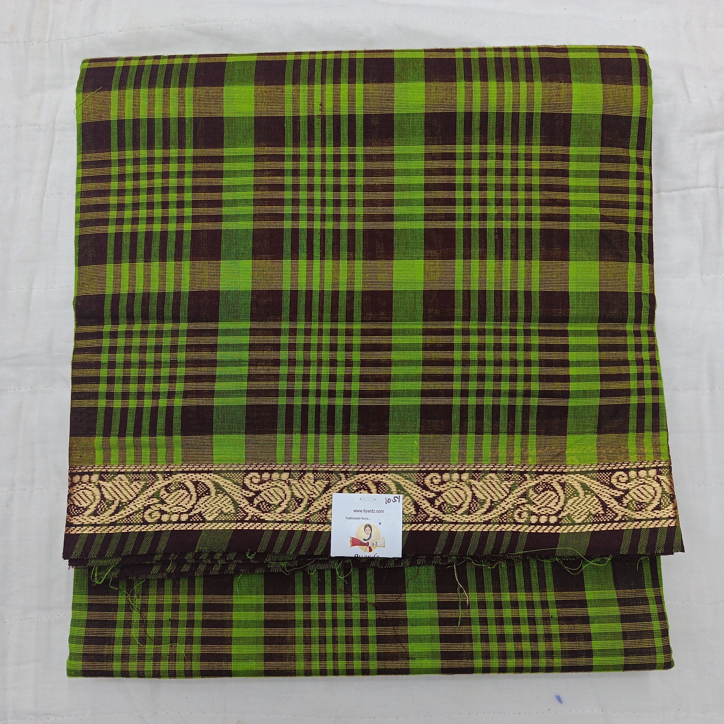 Chettinadu / Karaikudi cotton 10.5 yards madisar