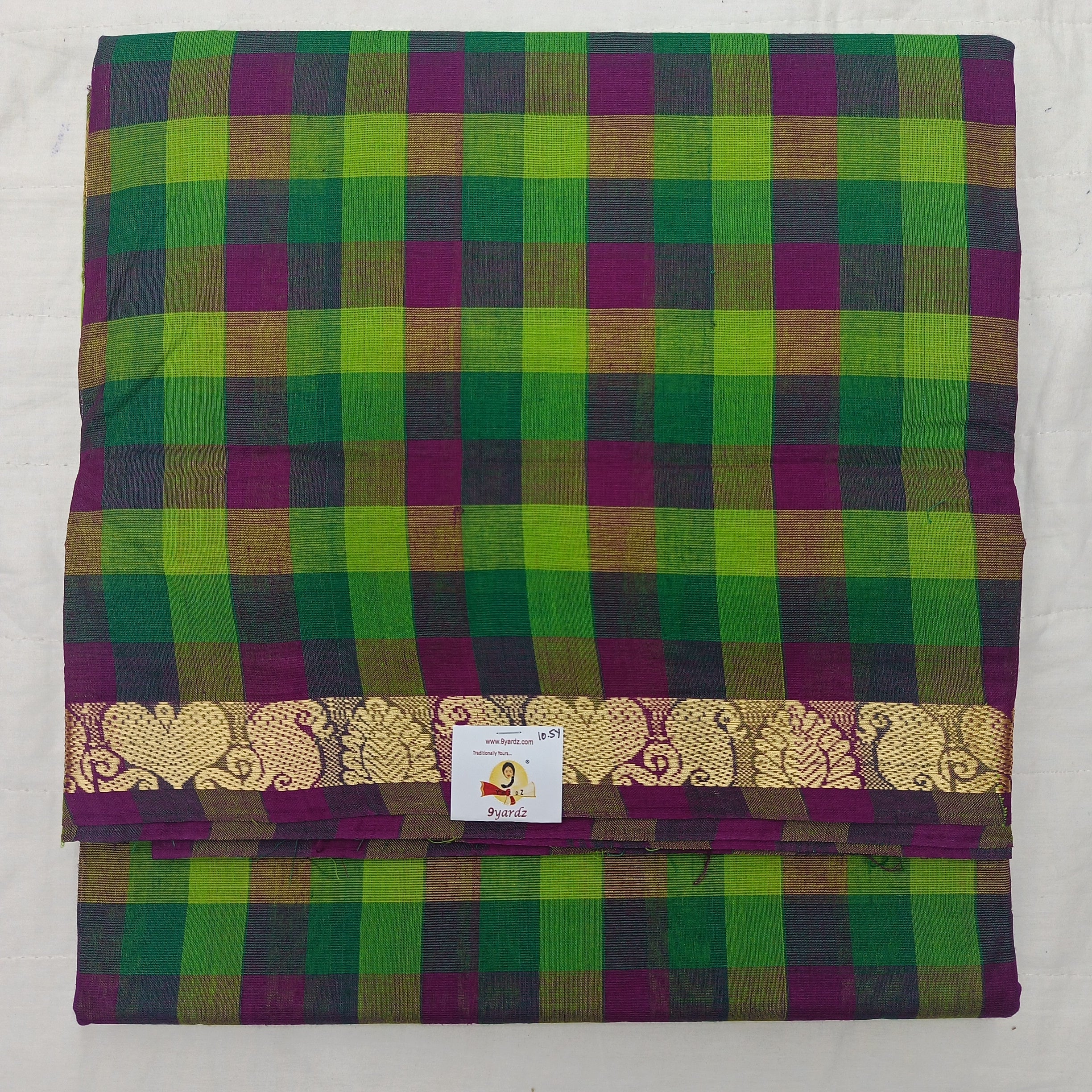 Chettinadu / Karaikudi cotton 10.5 yards madisar