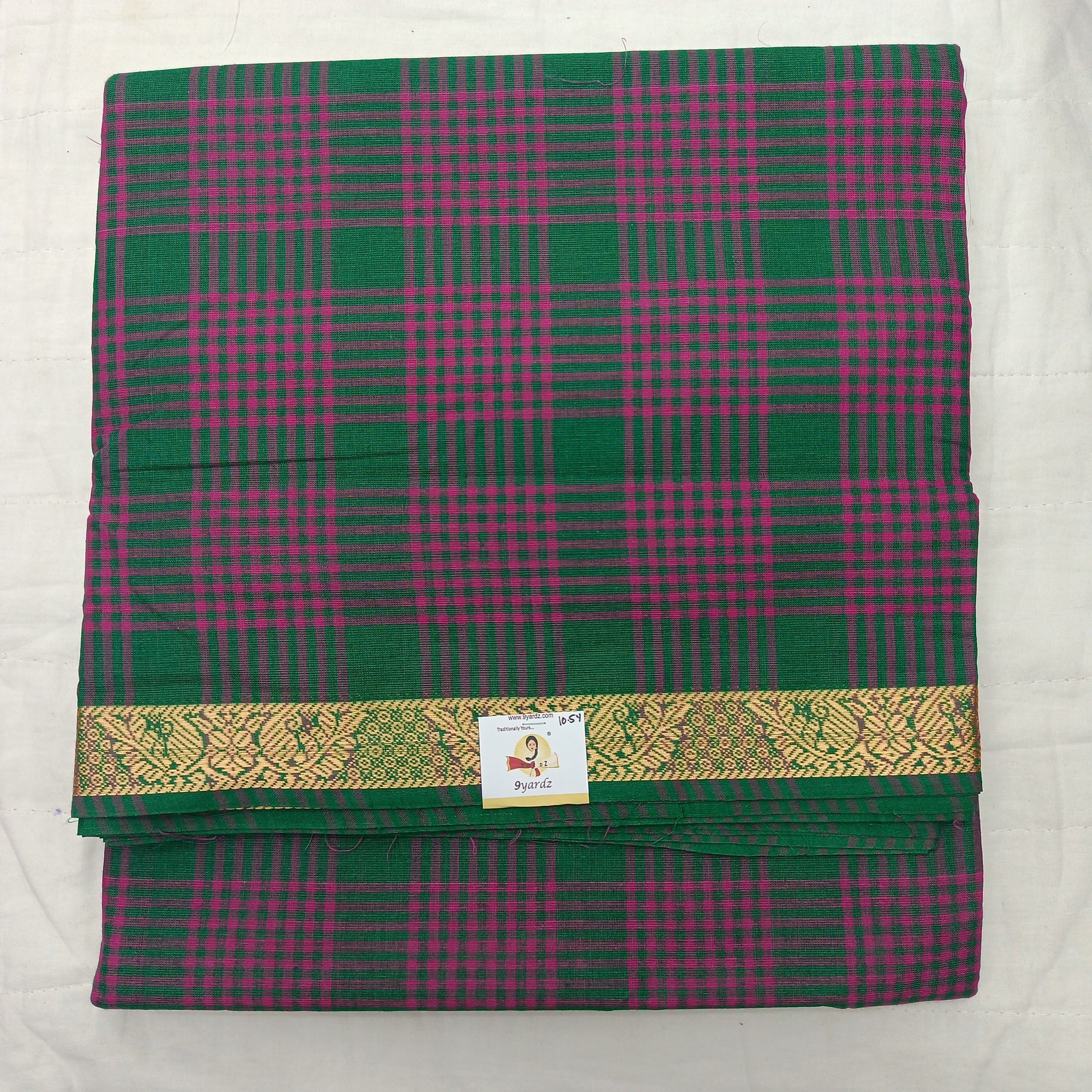 Chettinadu / Karaikudi cotton 10.5 yards madisar
