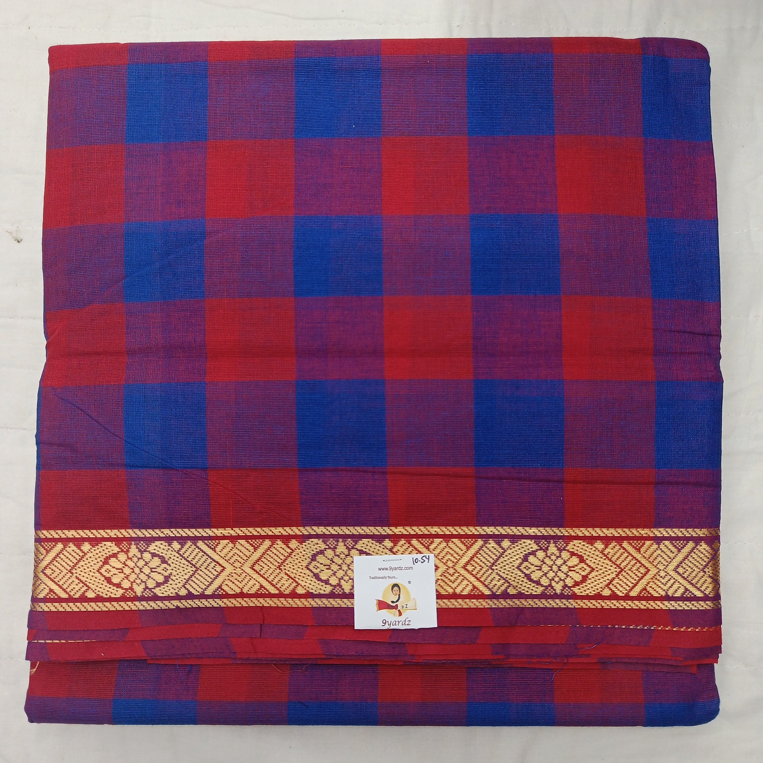 Chettinadu / Karaikudi cotton 10.5 yards madisar