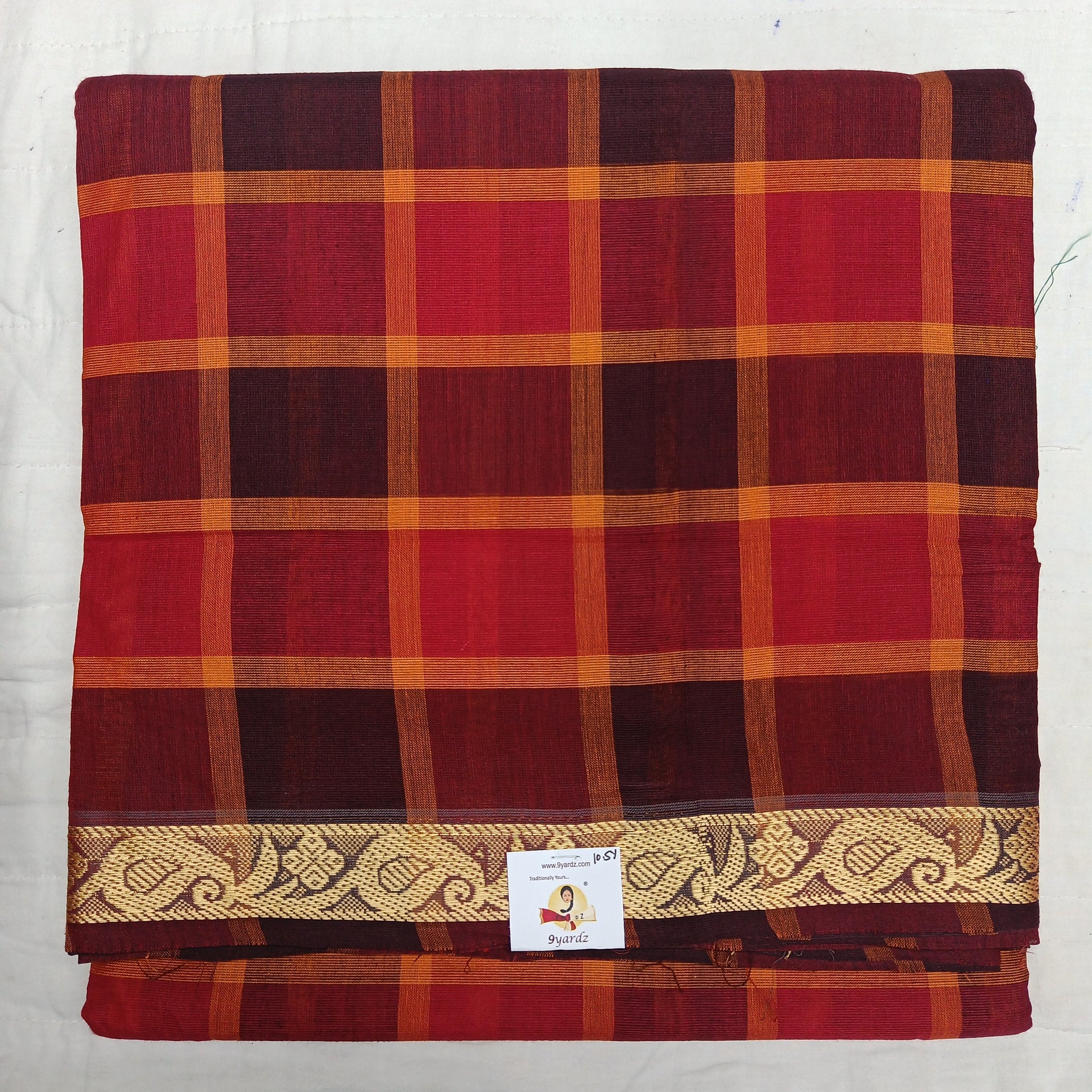 Chettinadu / Karaikudi cotton 10.5 yards madisar