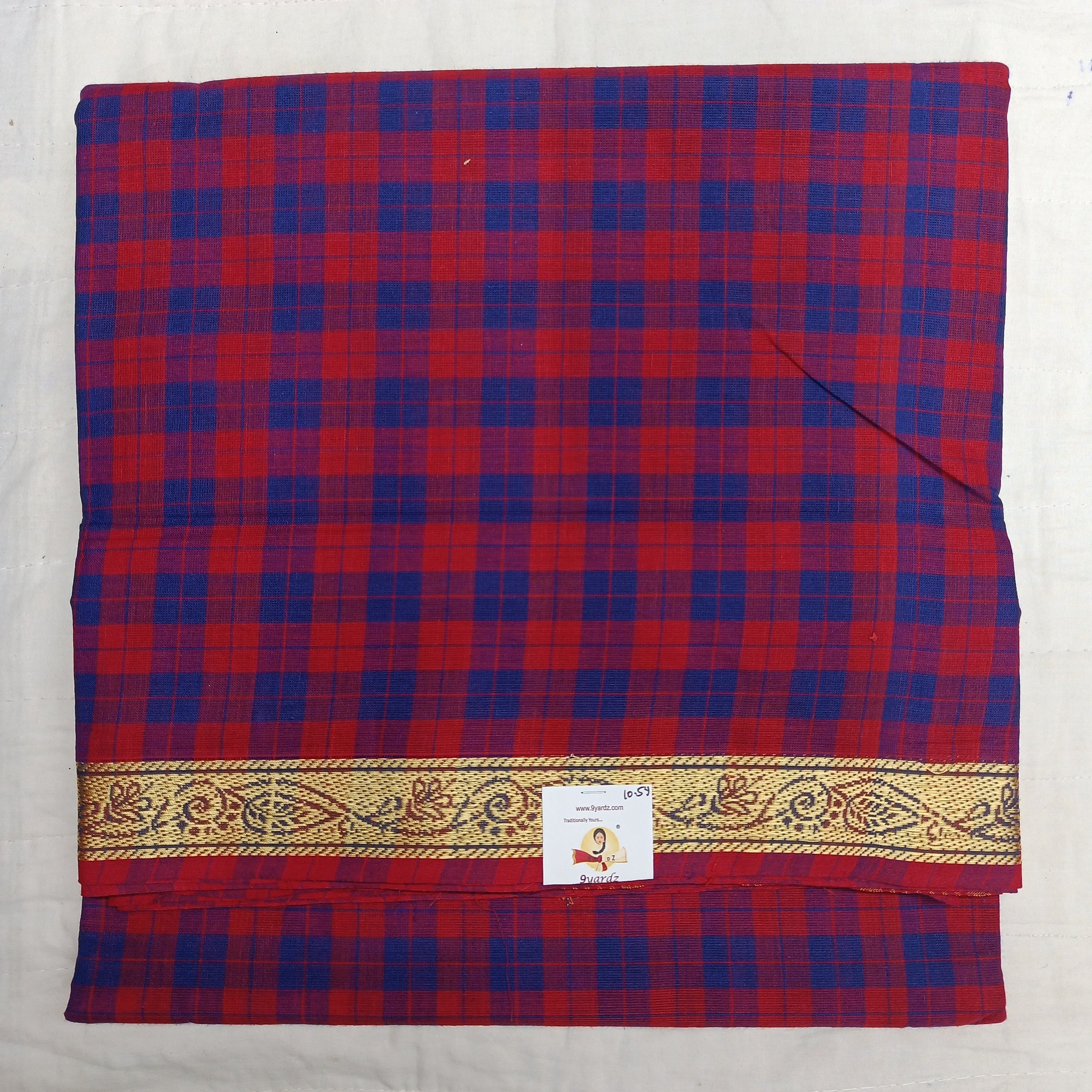 Chettinadu / Karaikudi cotton 10.5 yards madisar