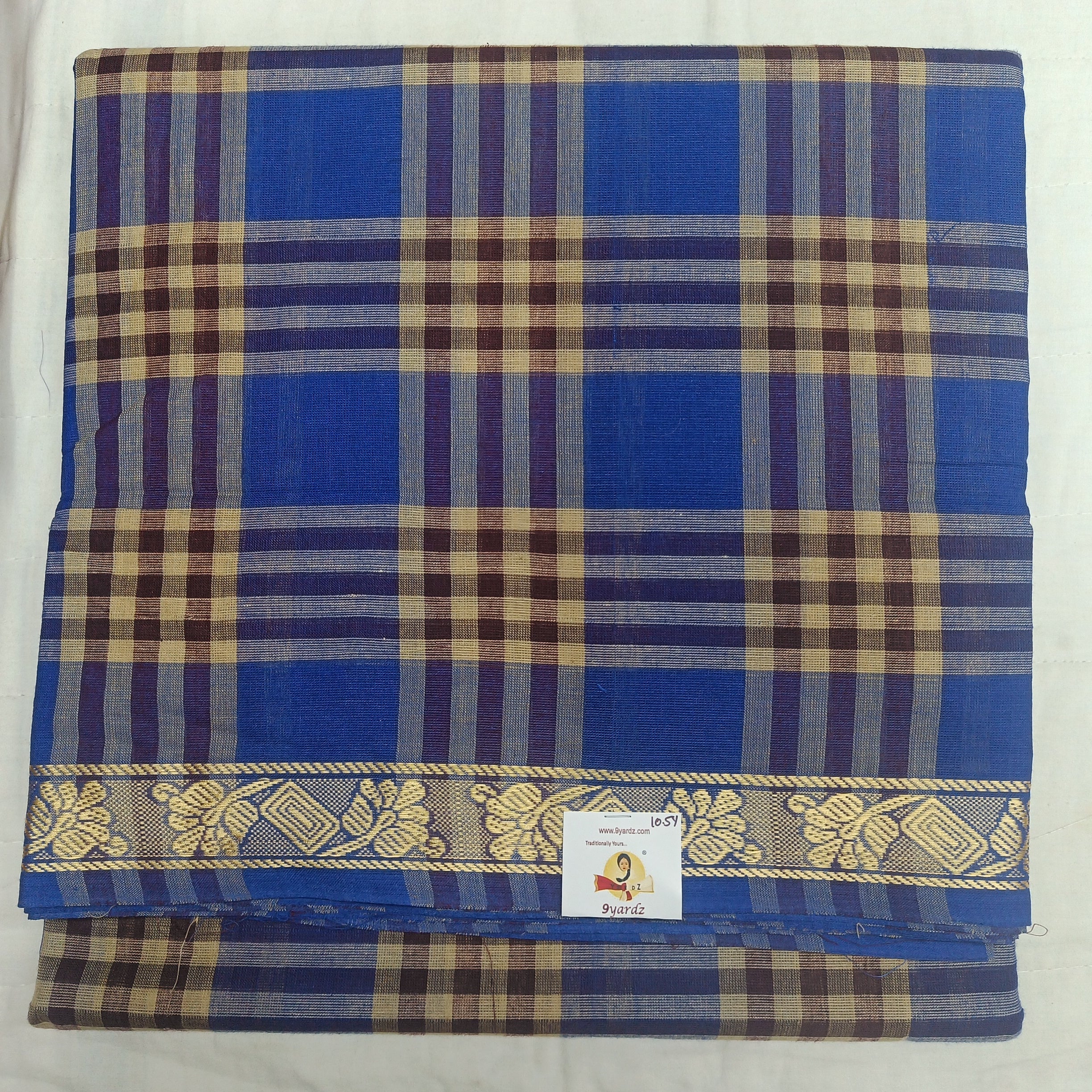 Chettinadu / Karaikudi cotton 10.5 yards madisar
